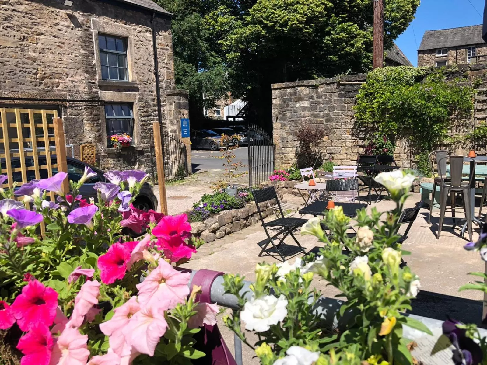 Patio in The Royal Hotel and Bar