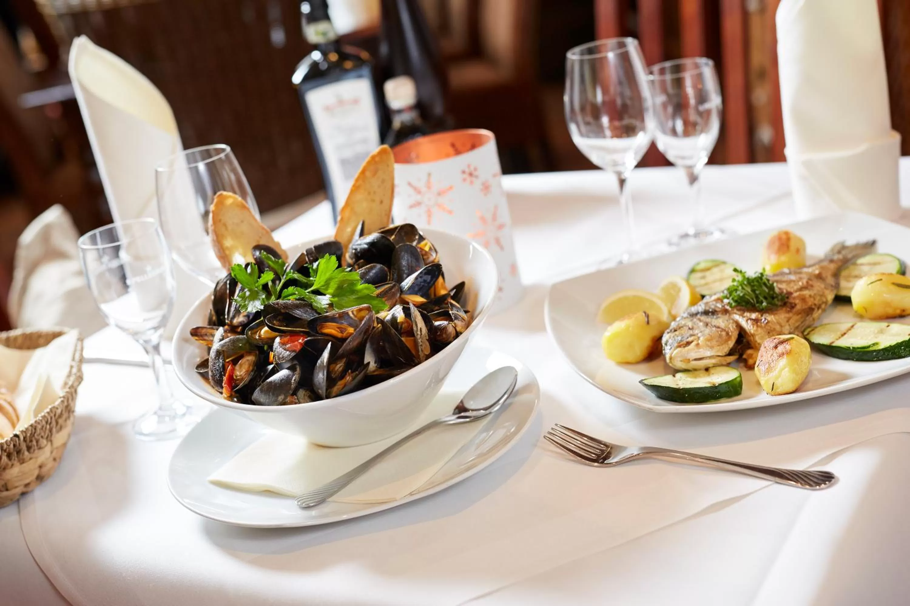 Restaurant/places to eat in Korbstadthotel Krone