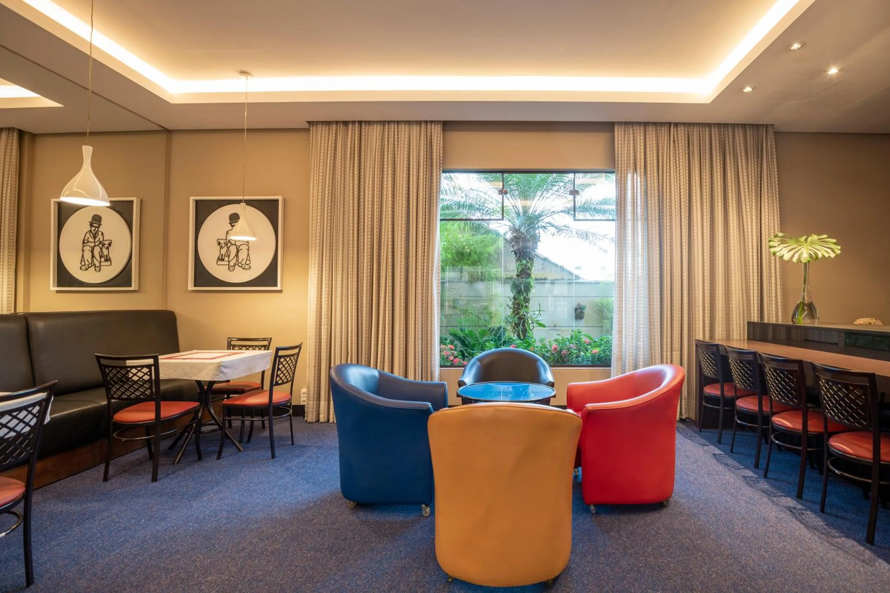 Living room in Hotel Plaza Norte