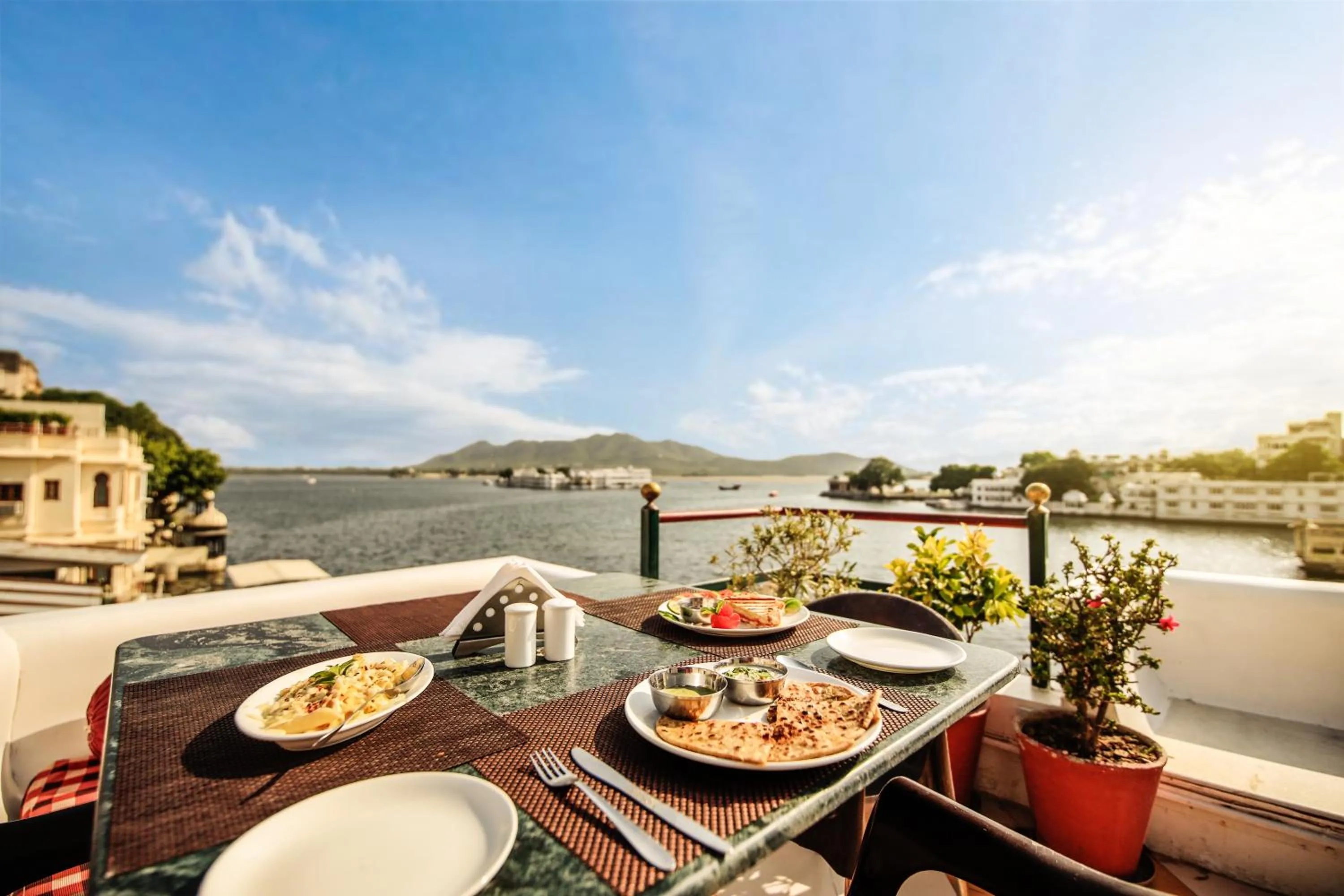 View (from property/room) in Hotel Devraj Niwas on Lake Pichola