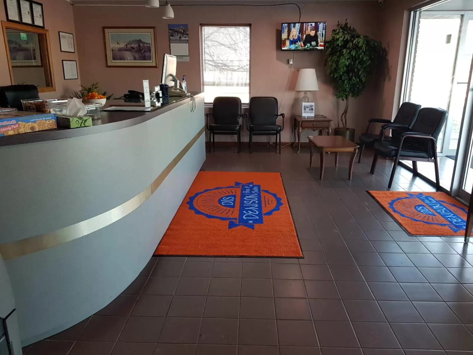 Lobby or reception in Denison Inn & Suites