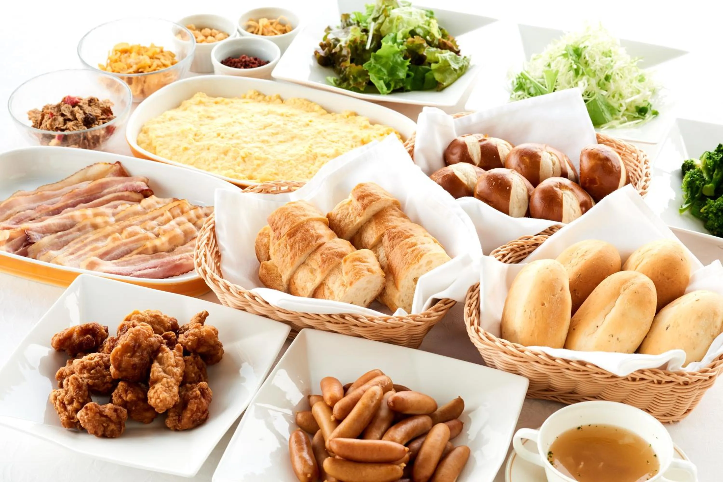 Buffet breakfast in Marroad Inn Kumagaya