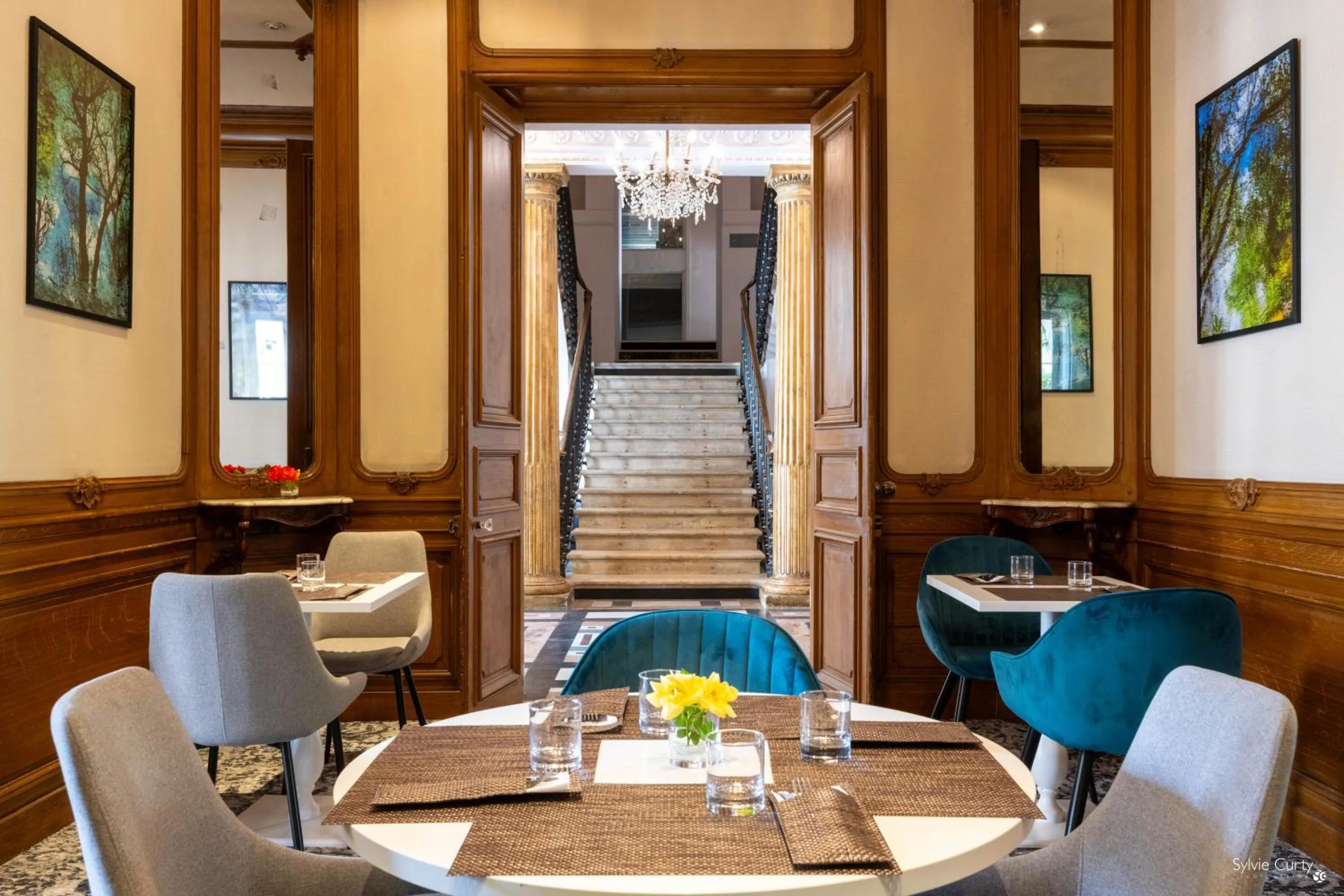 Living room in Le Champlain