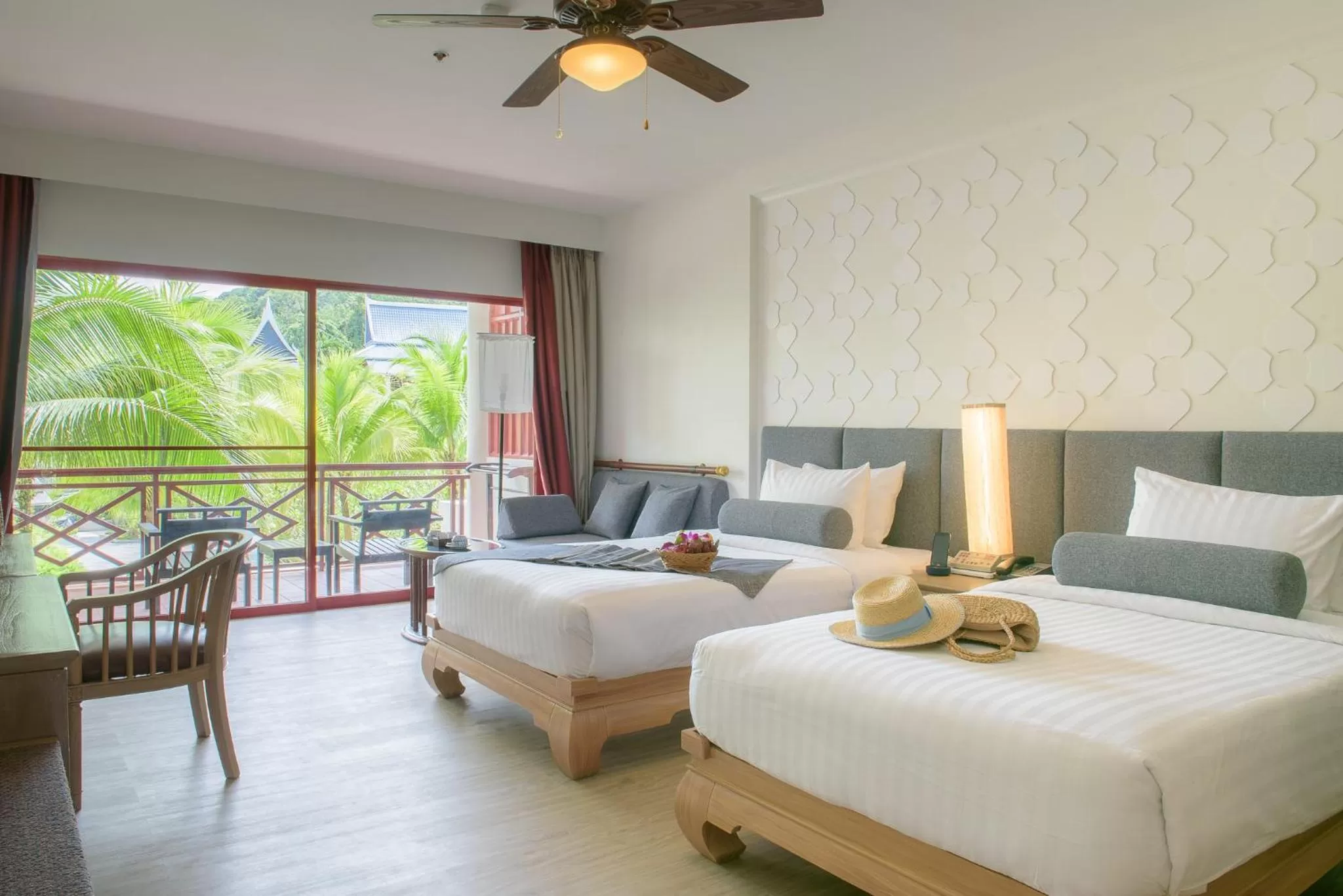 Bedroom, Bed in Chada Thai Village