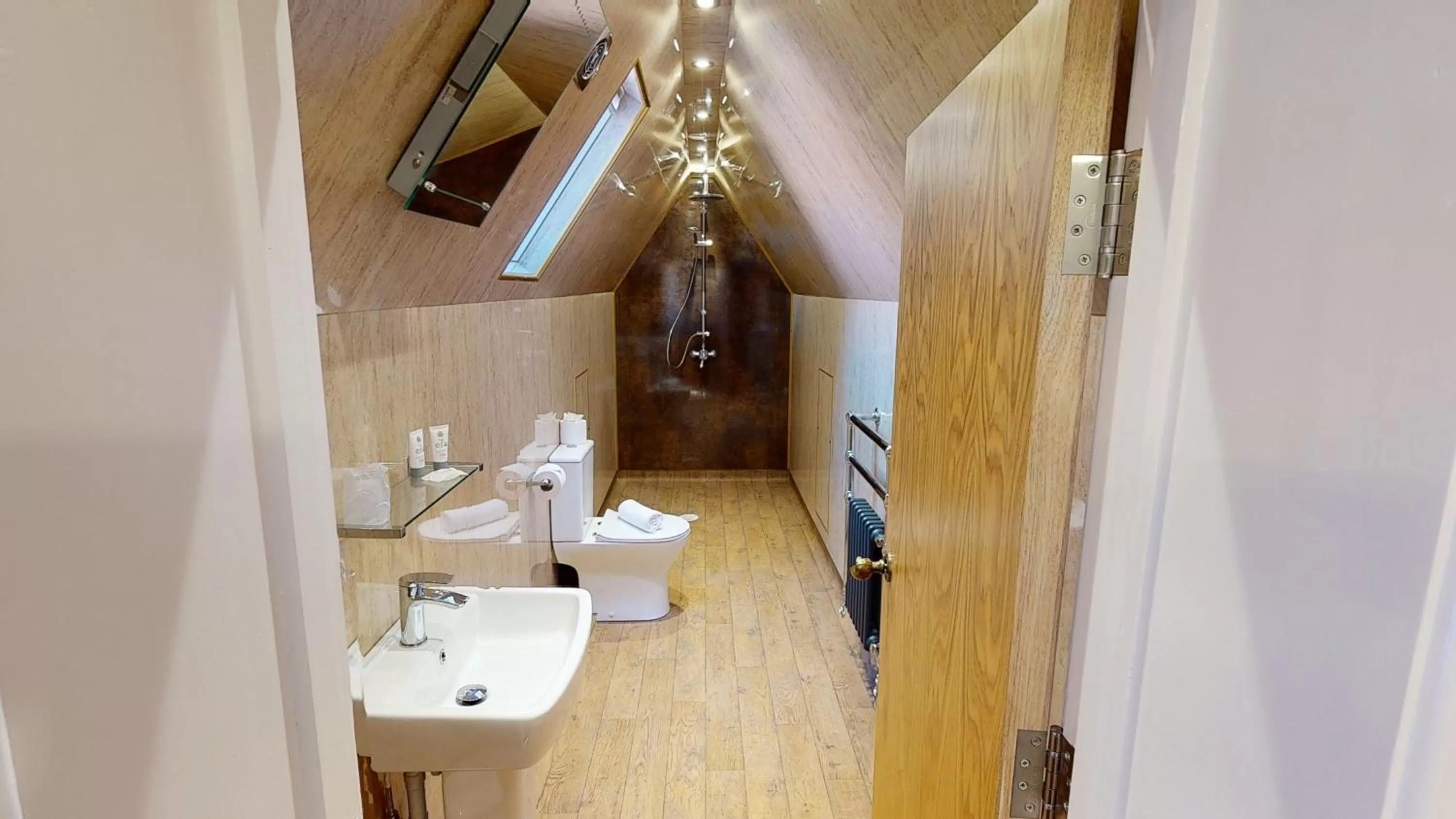 Shower in Marine Lodge