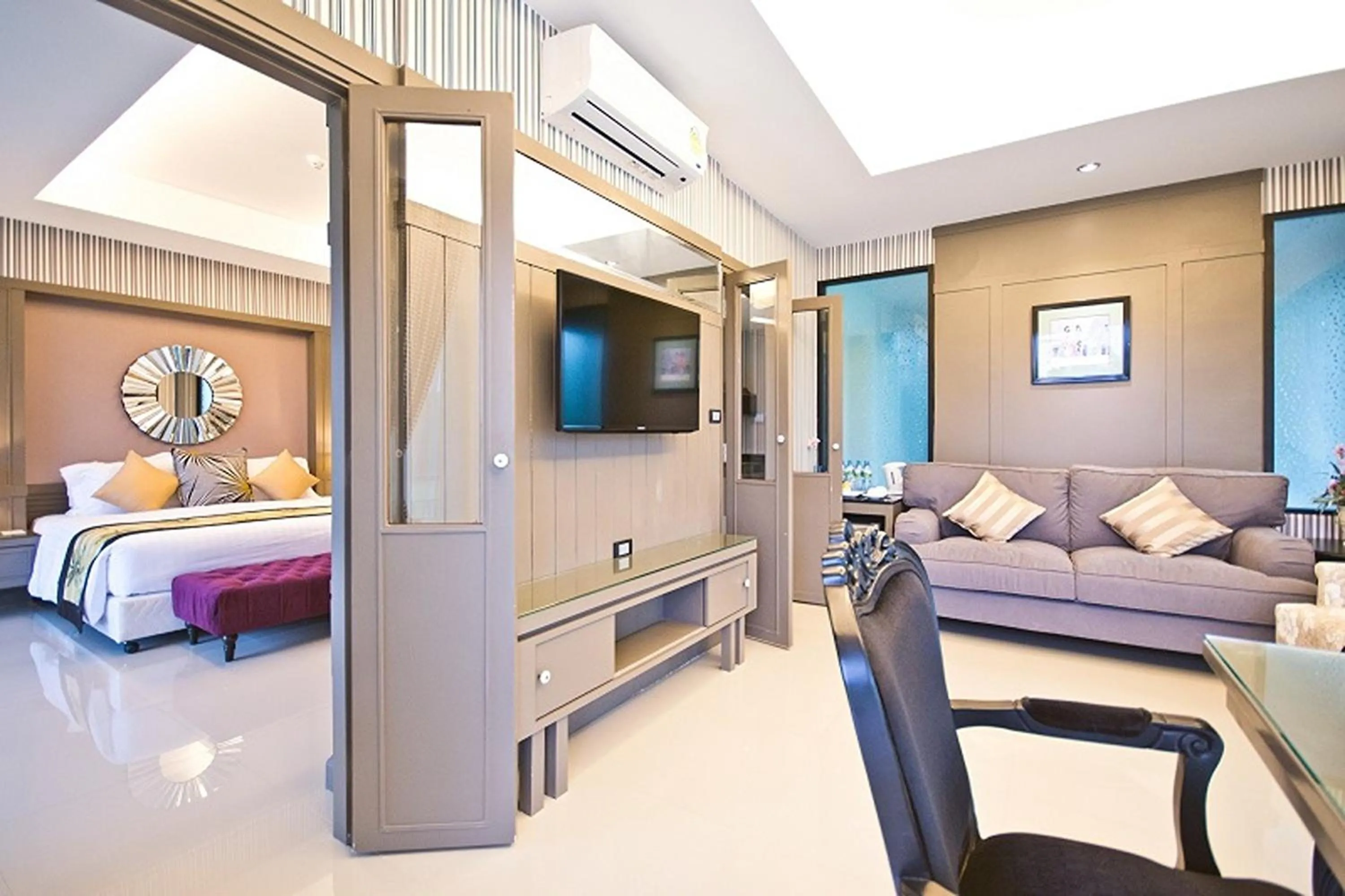 Bedroom in The Par Phuket SHA Plus