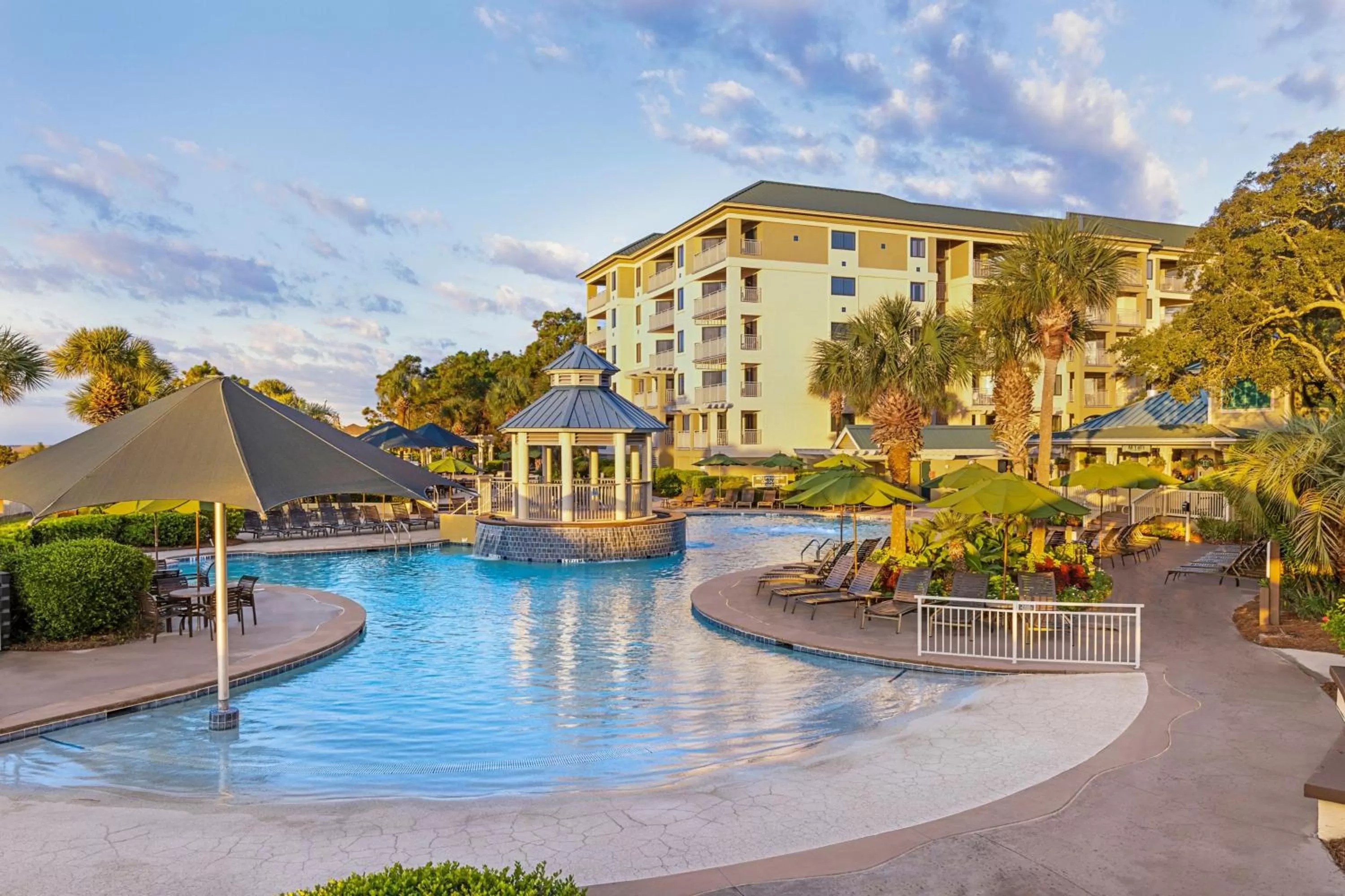 Swimming pool in Marriott's Barony Beach Club