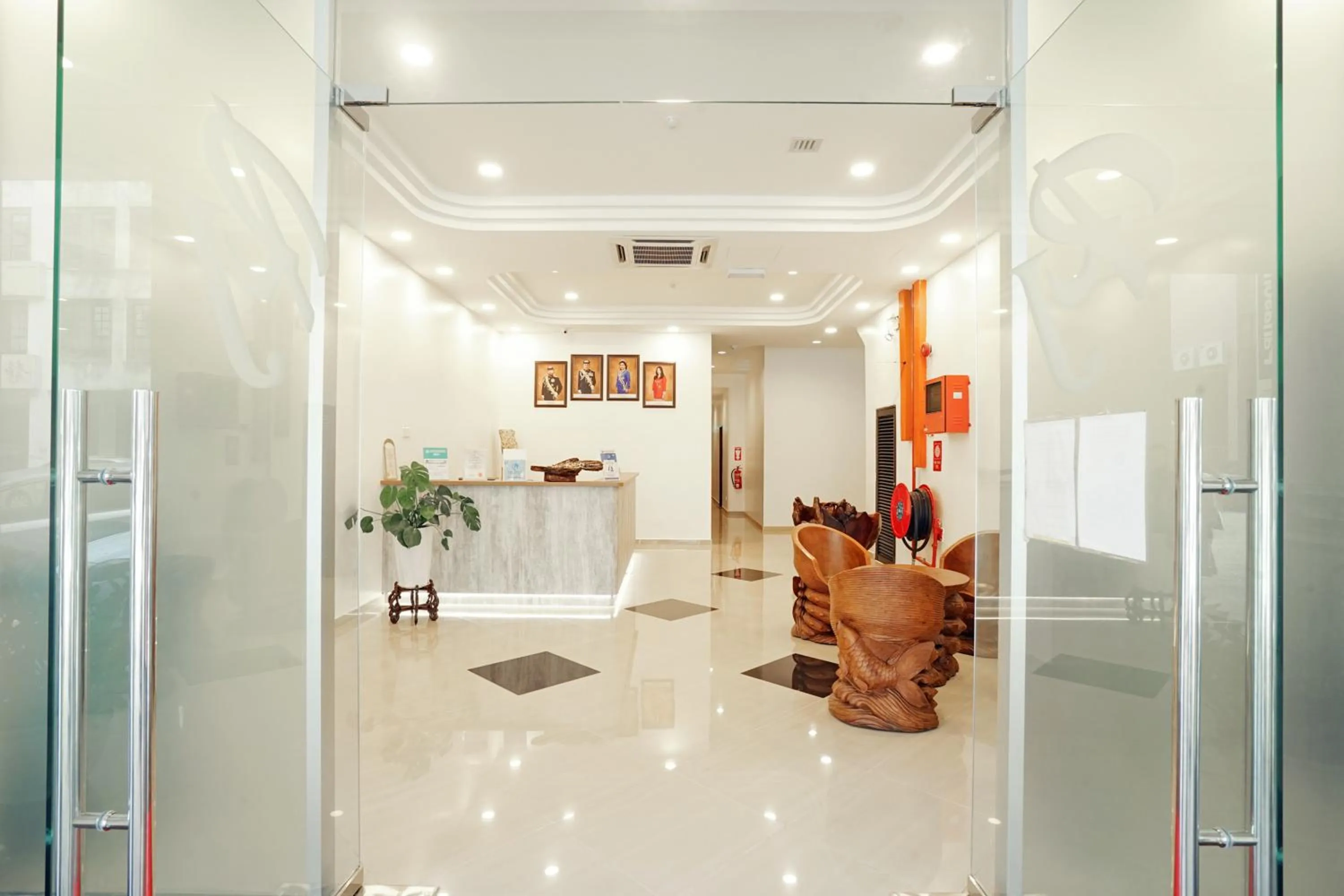 Lobby or reception in RJ Hotel Kulai