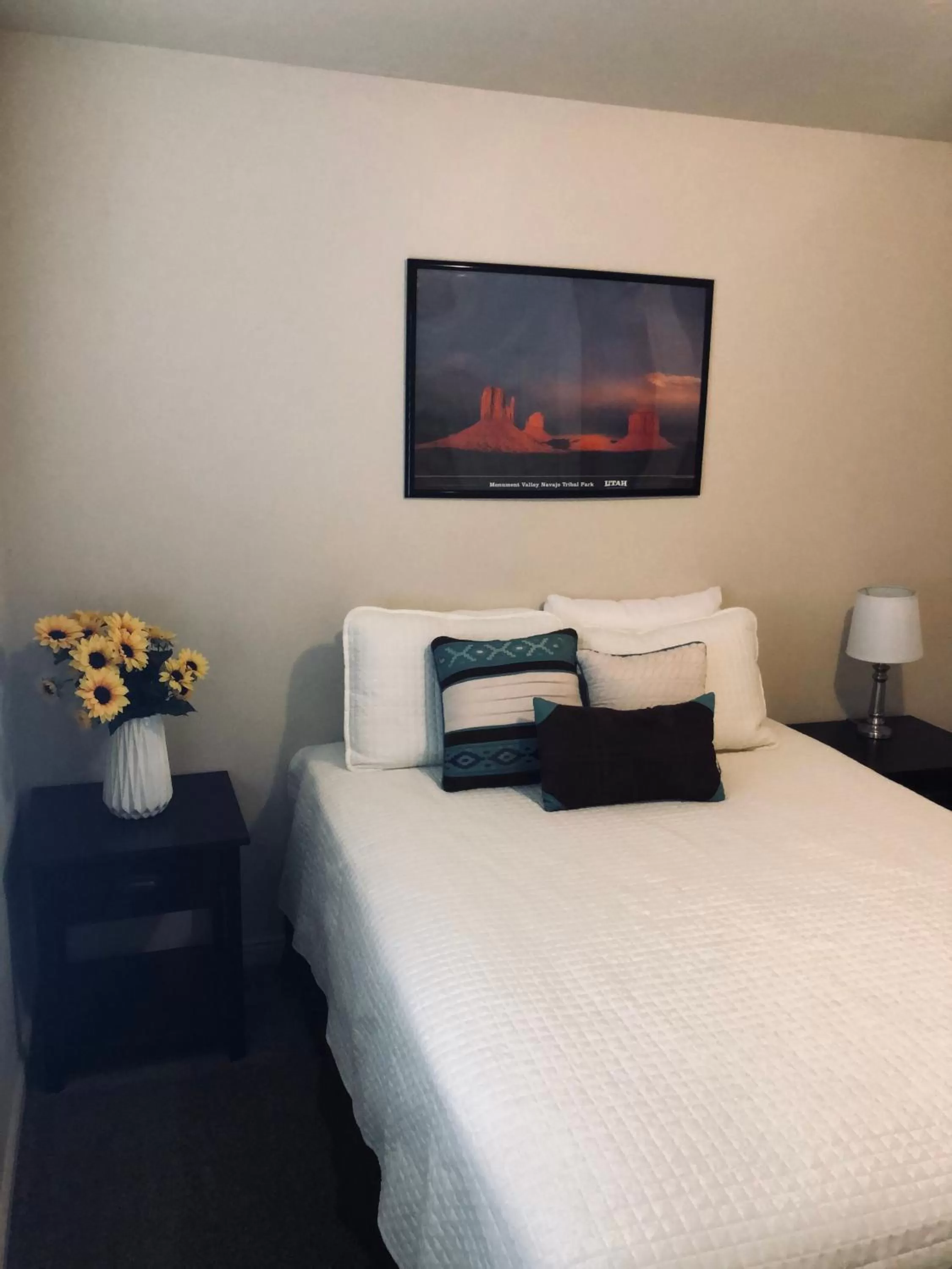 Bed in Cedar Canyon Condos