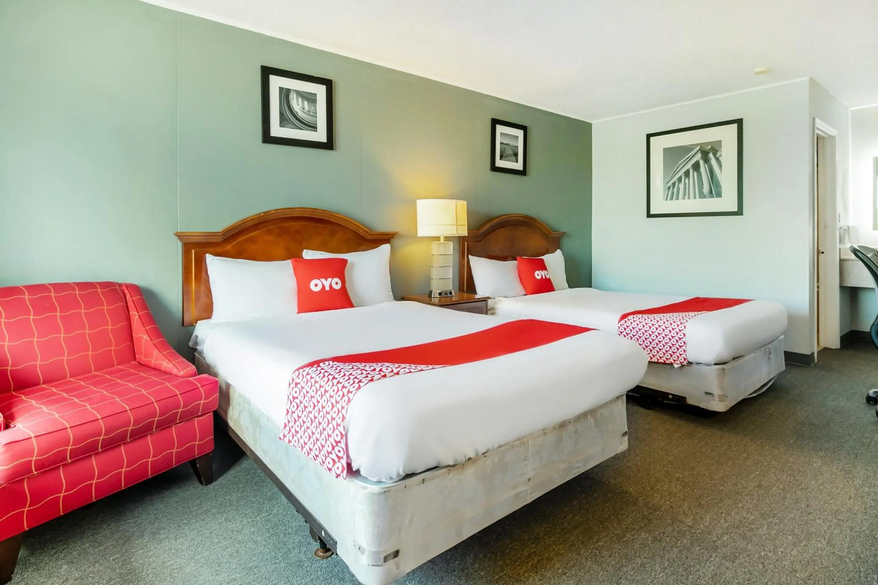 Bedroom, Bed in OYO Hotel Jennings Near Crowley, LA I-10