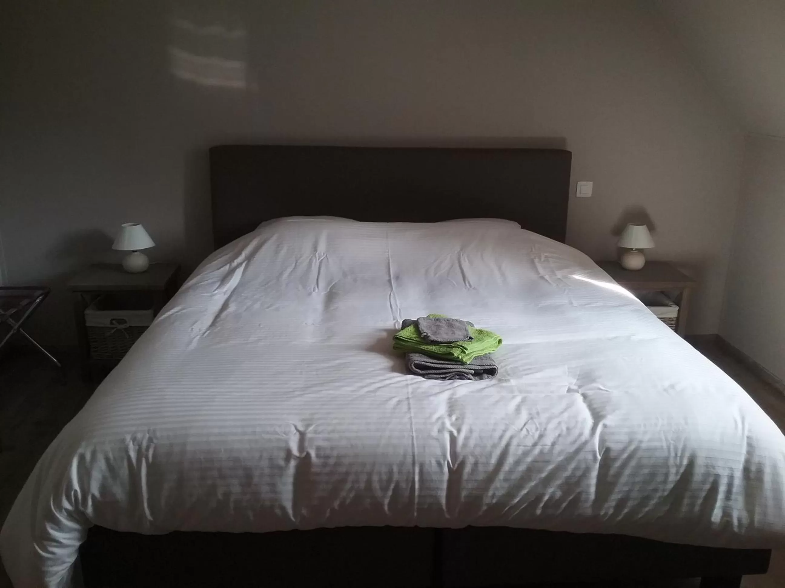 Bed in B&B De Dulle Koe