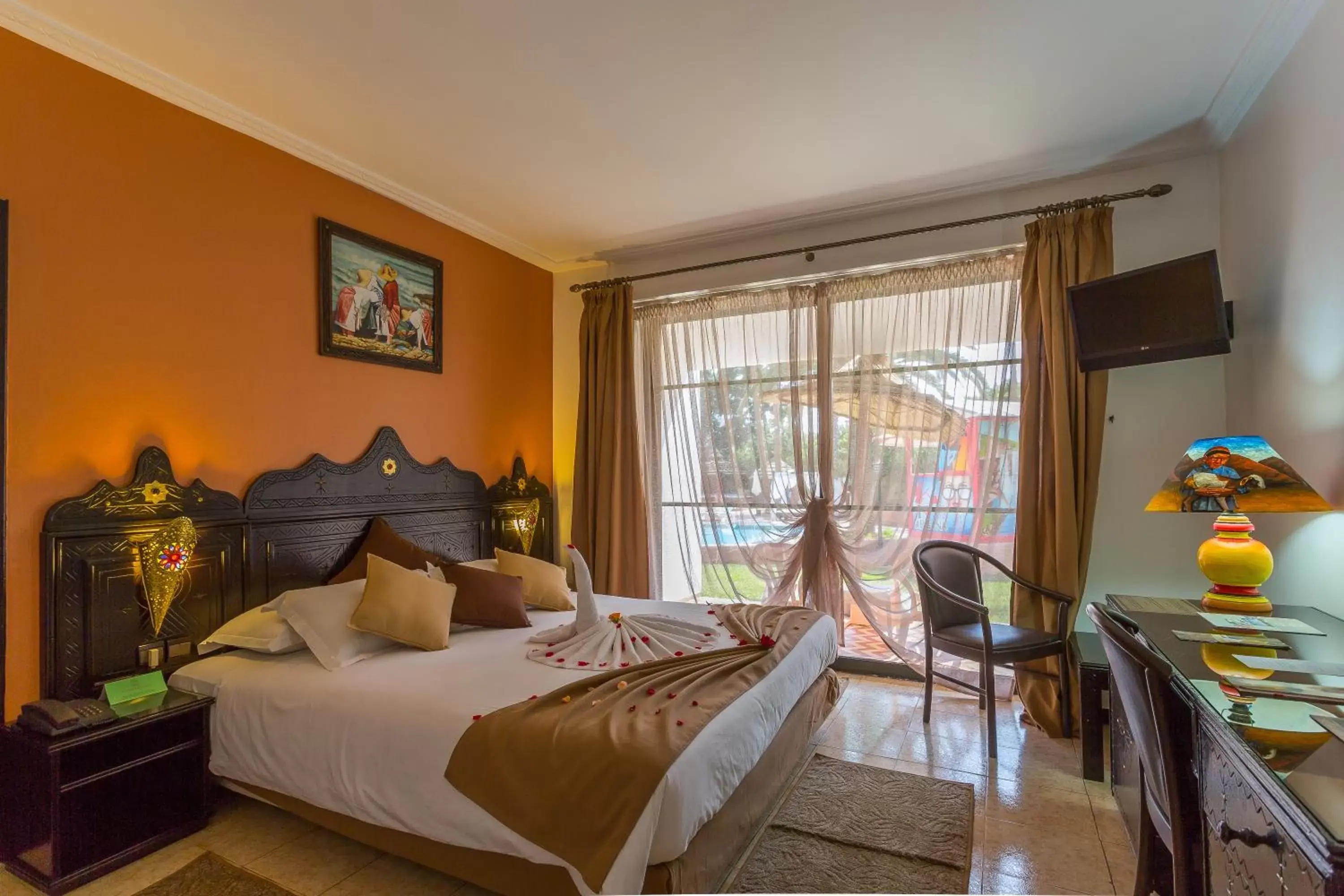 Double or Twin Room with Sea View - single occupancy in Hotel Argana Agadir Double or Twin Room with Sea View - single occupancy in Hotel Argana Agadir