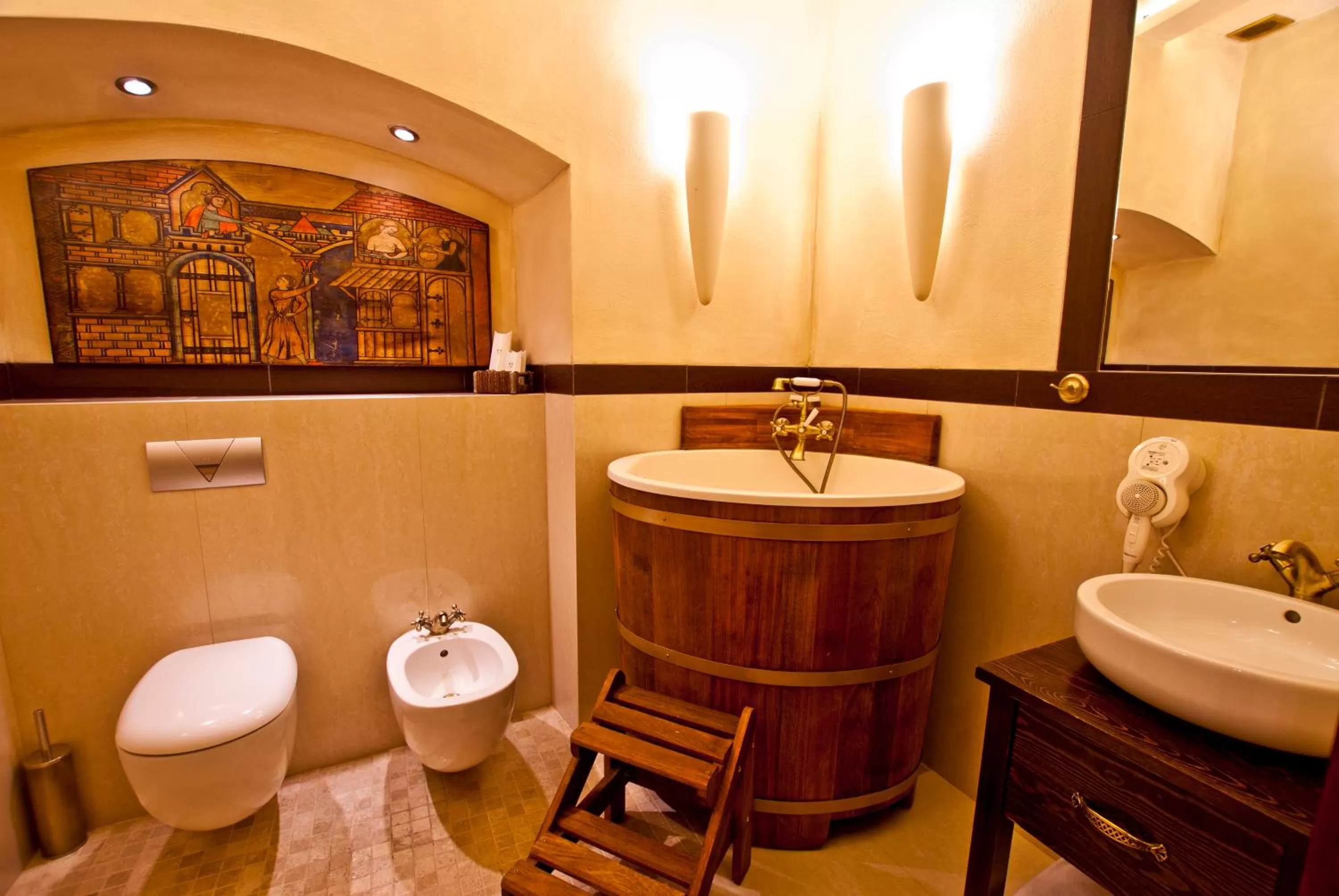 Shower, Bathroom in Zamek Uniejów