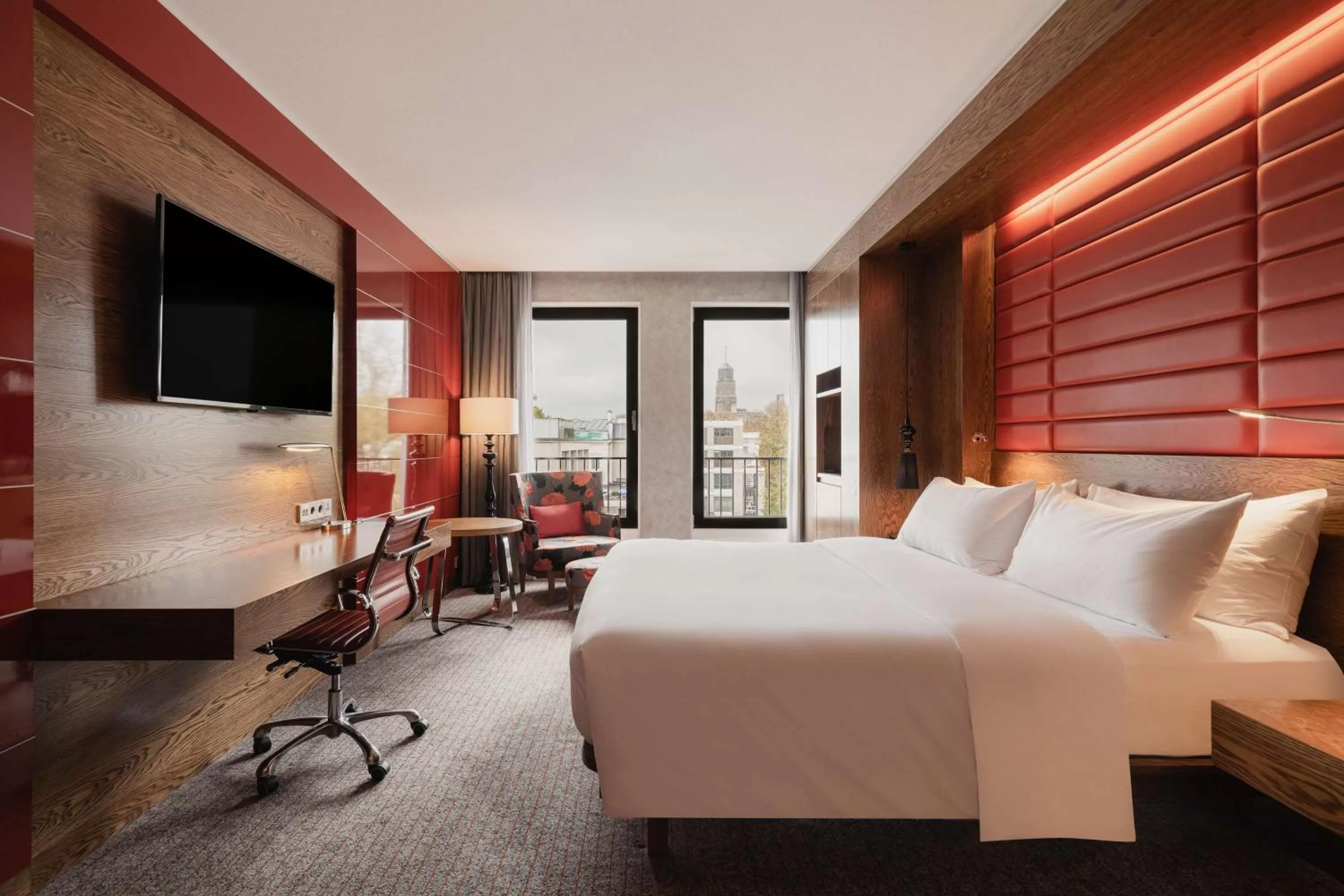 Bed in Hilton The Hague