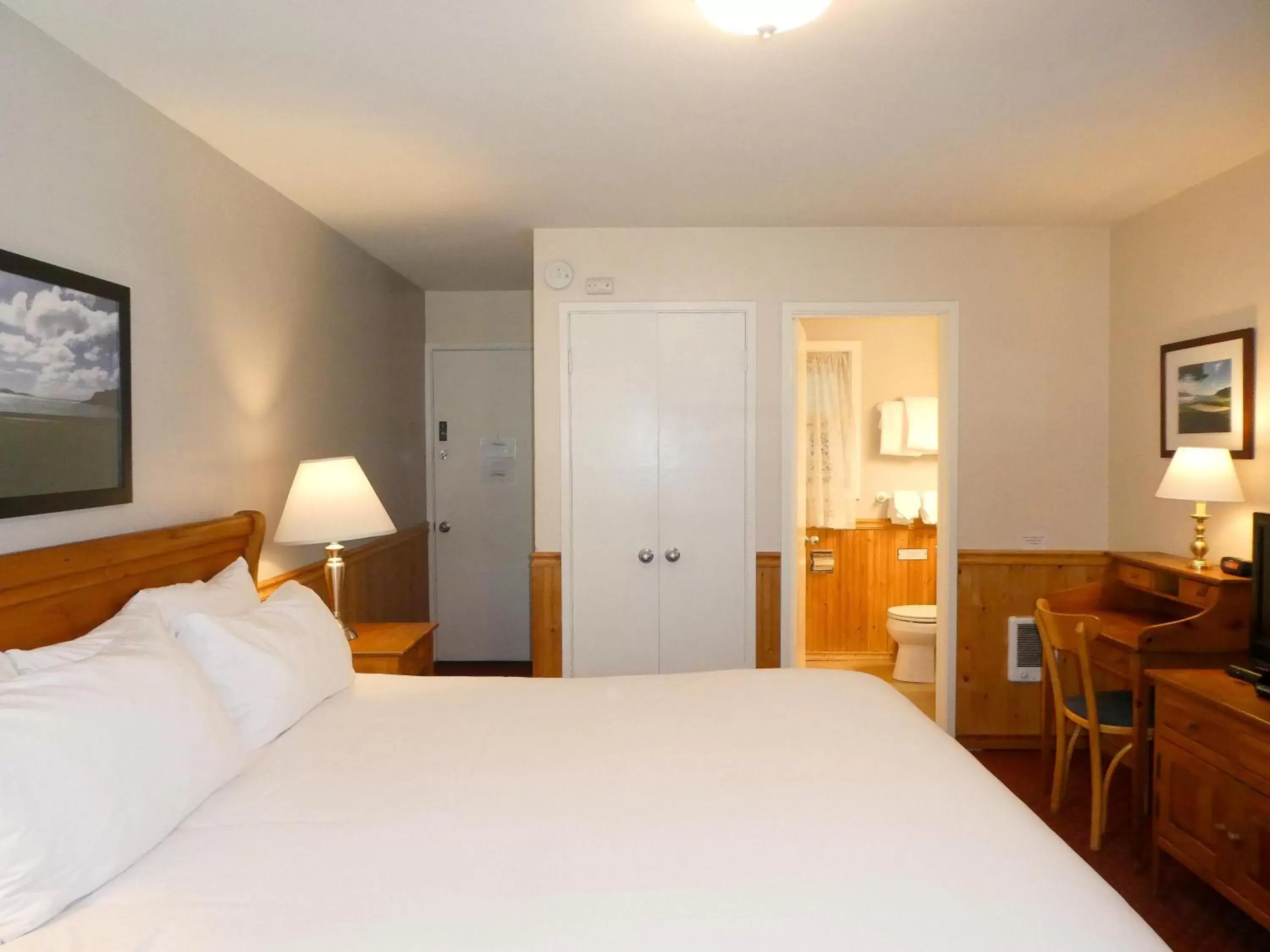 King Room in Carmel Fireplace Inn King Room in Carmel Fireplace Inn