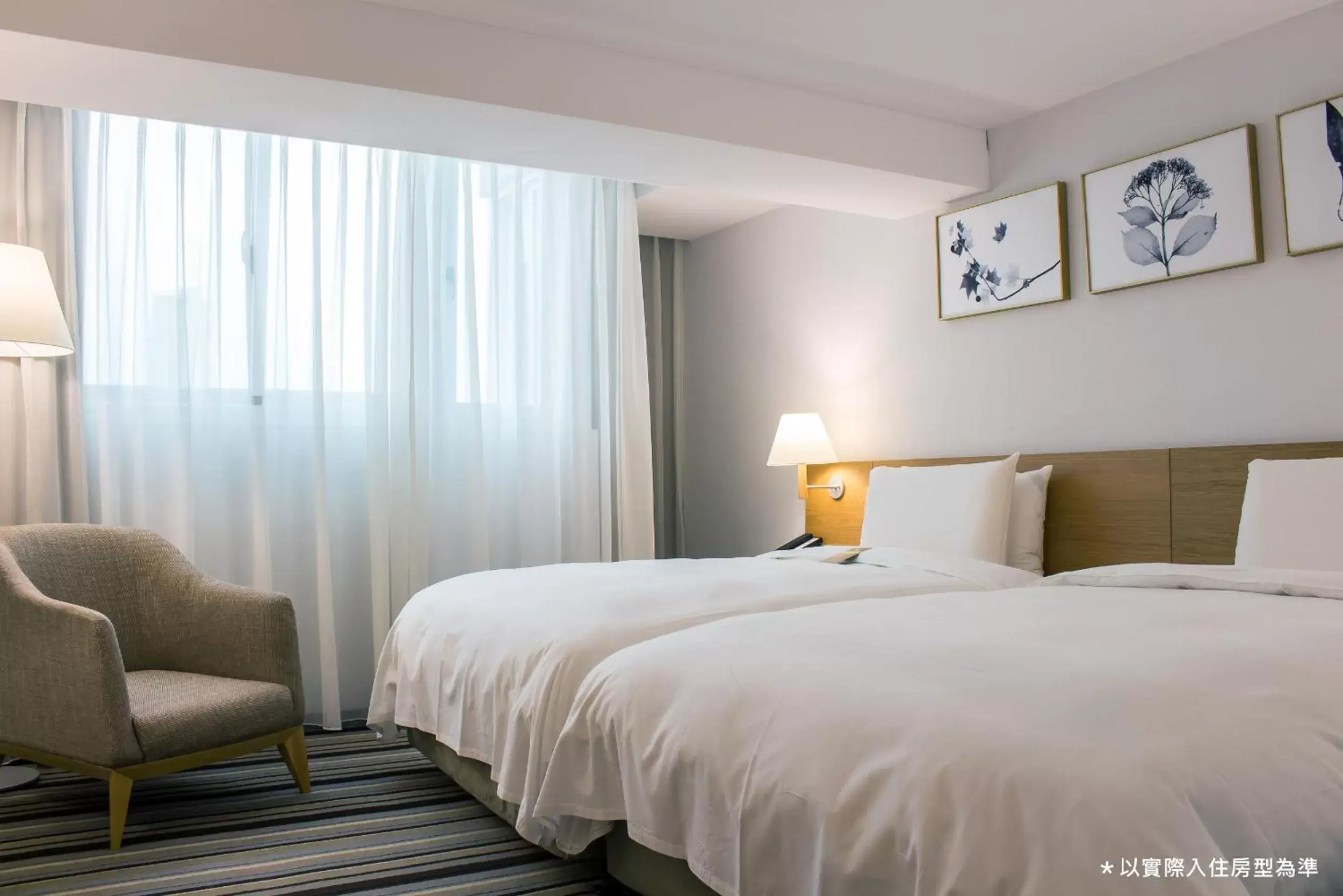 Standard Twin Room in The Carlton Taichung Standard Twin Room in The Carlton Taichung