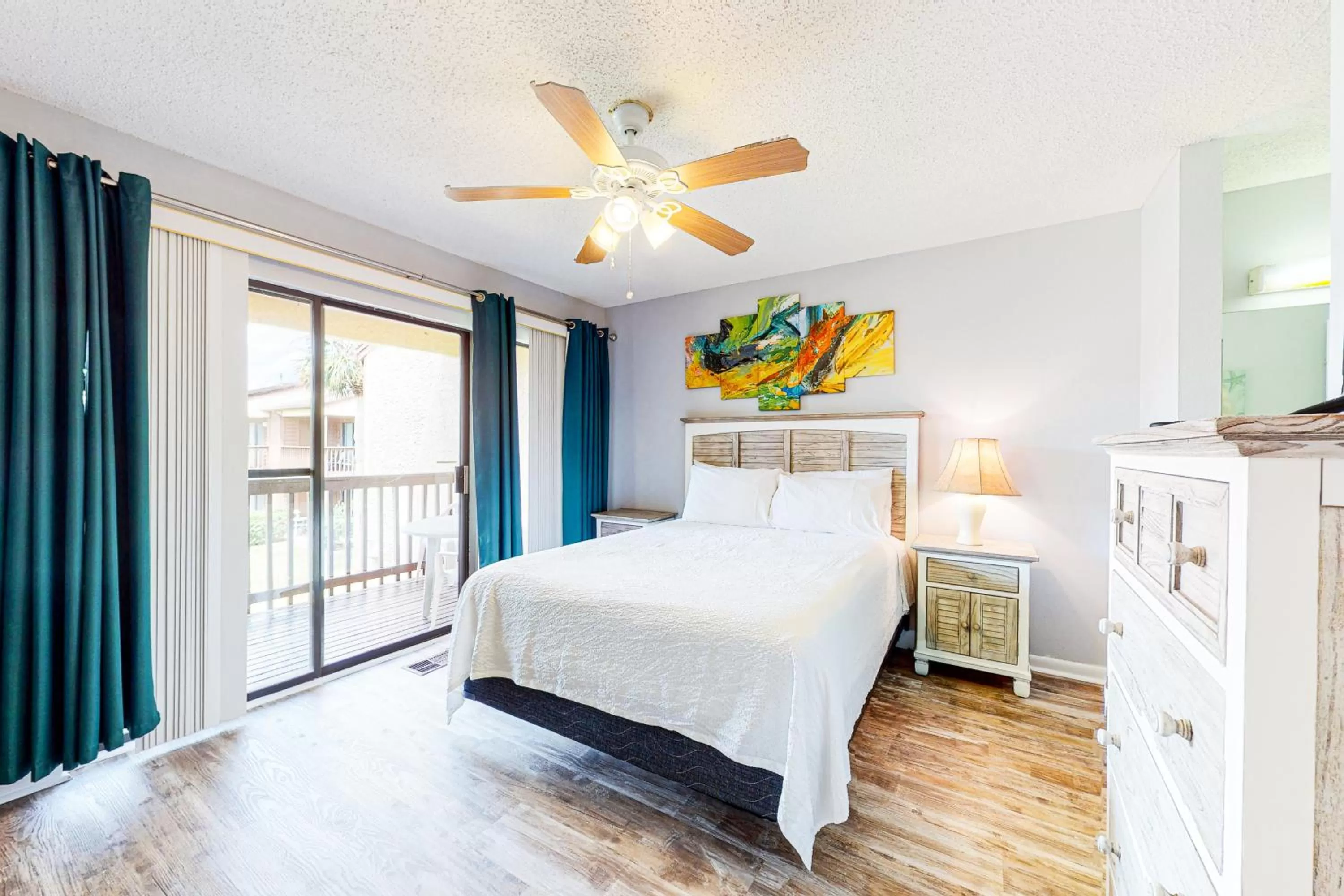 Bed in Beachwalk Condos #14F