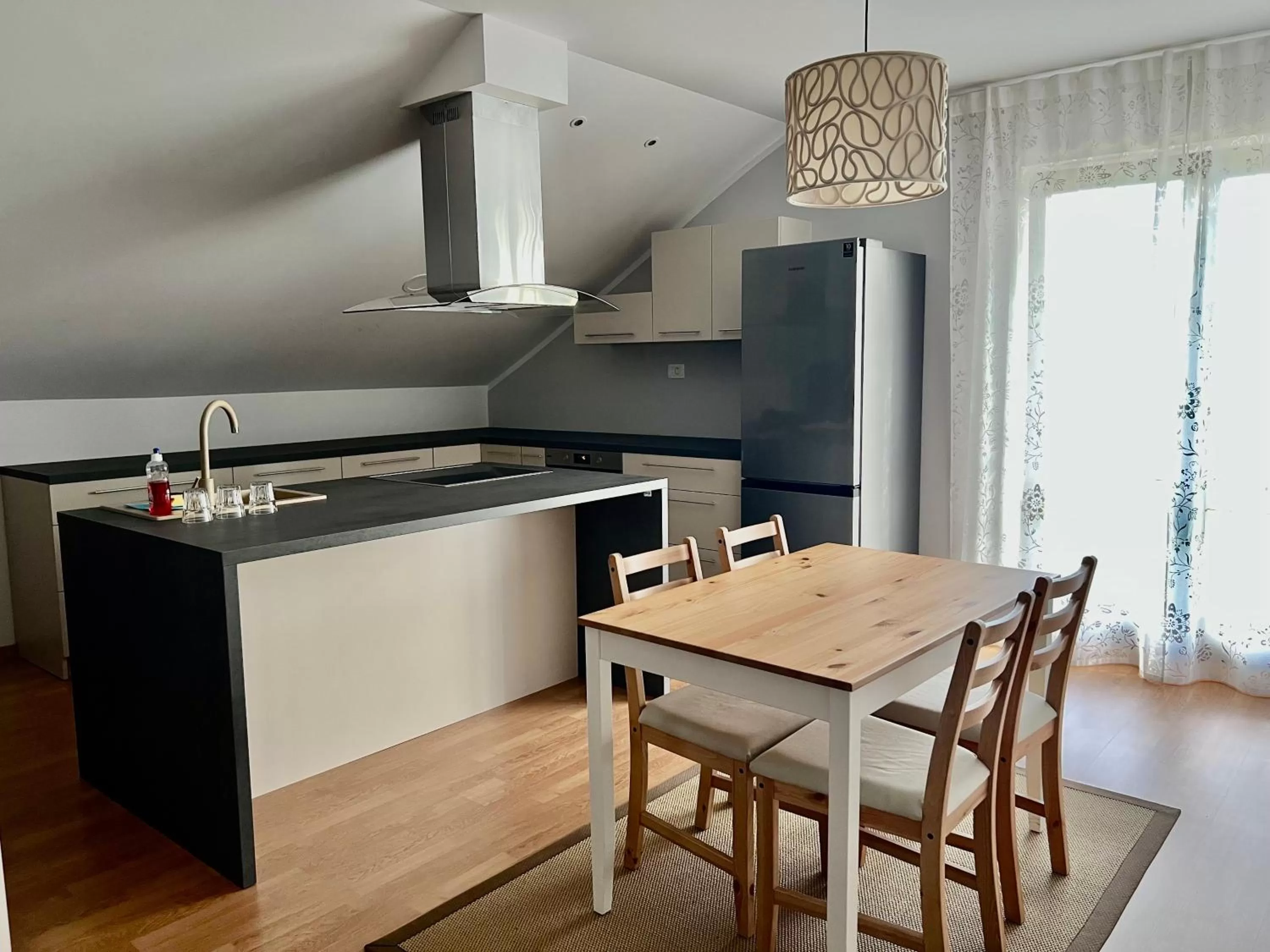 Kitchen or kitchenette, Kitchen/Kitchenette in HOP HOUSE Garni Hotel