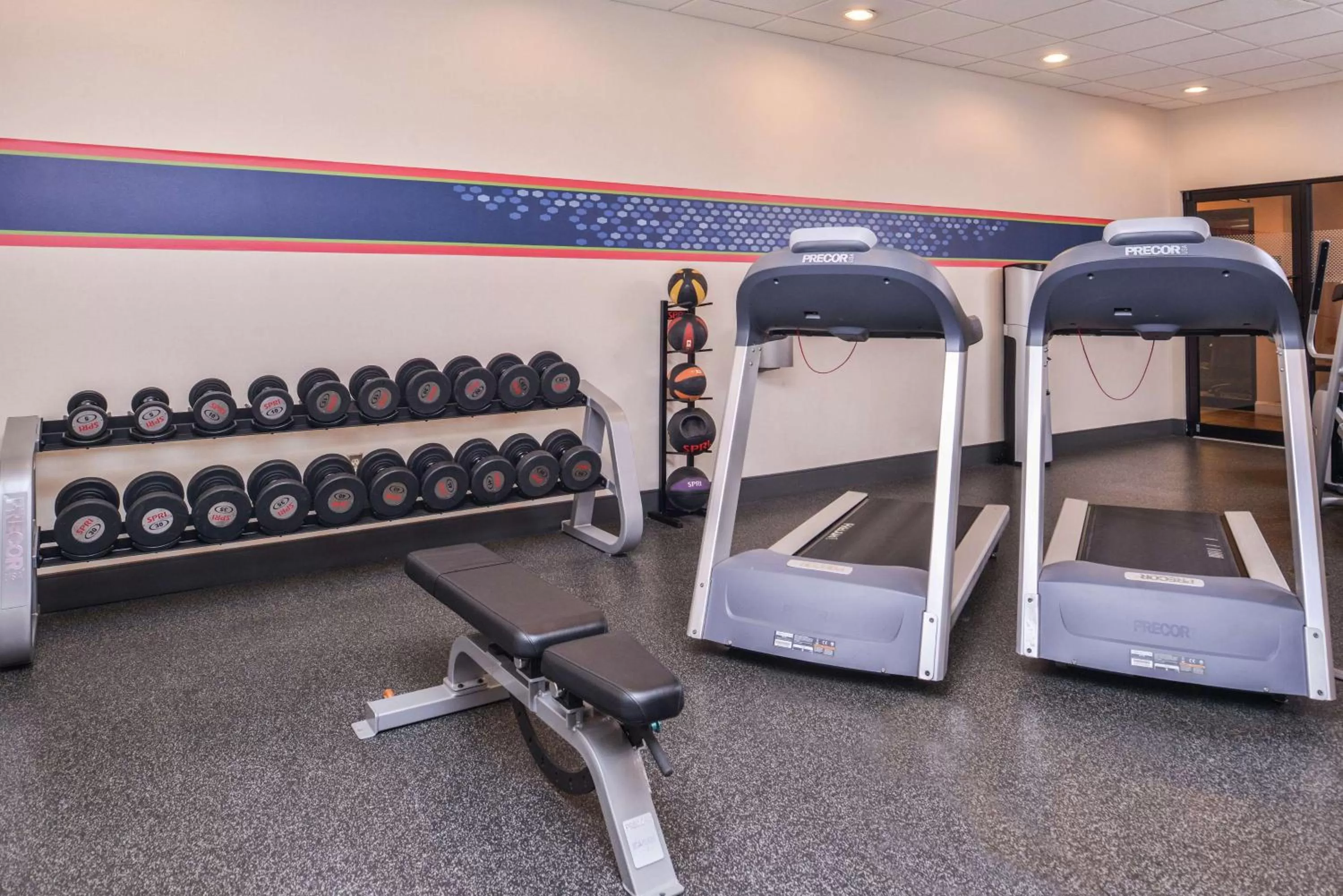 Fitness centre/facilities in Hampton Inn Jackson-College Avenue