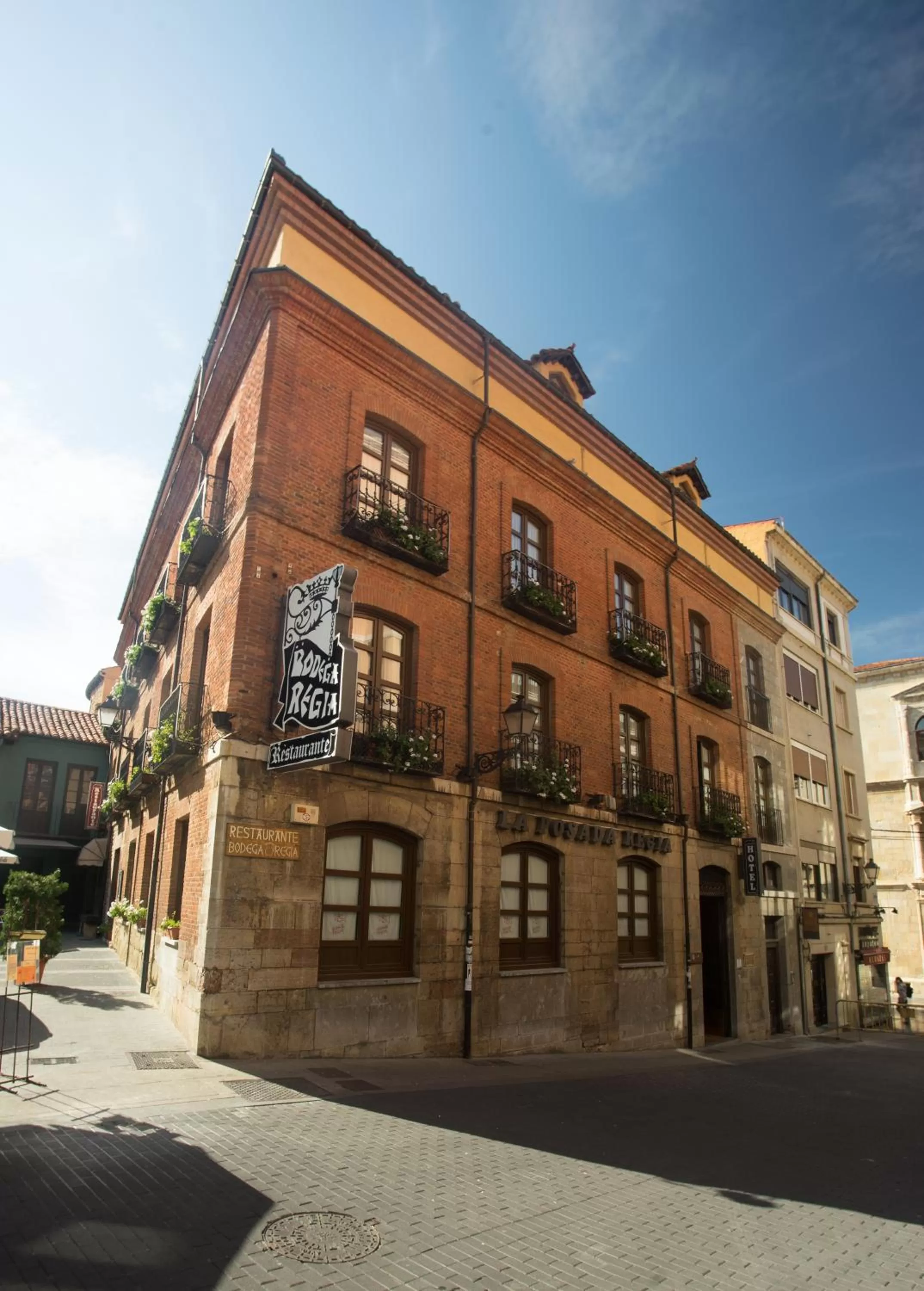 Property building in Hotel La Posada Regia