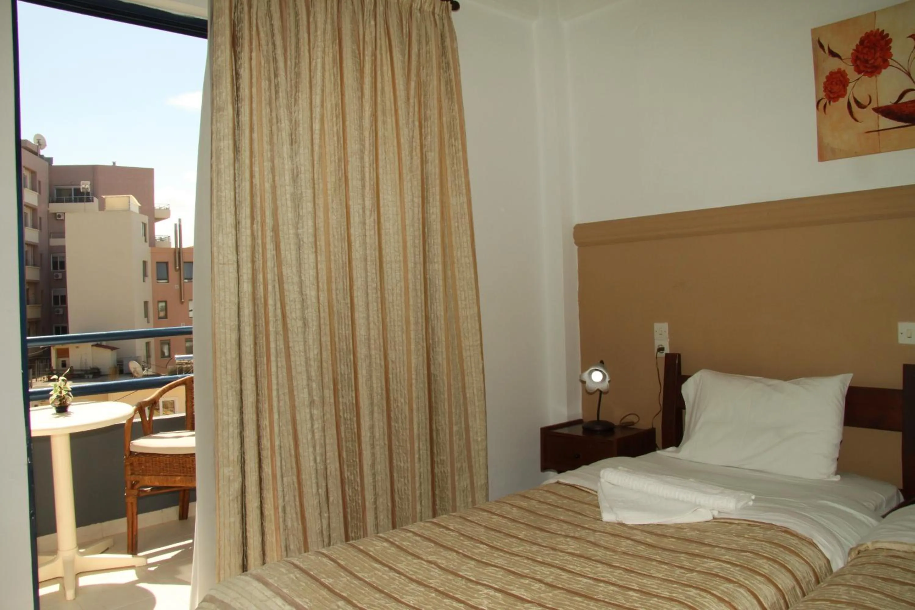 Bedroom, Bed in Danaos Hotel