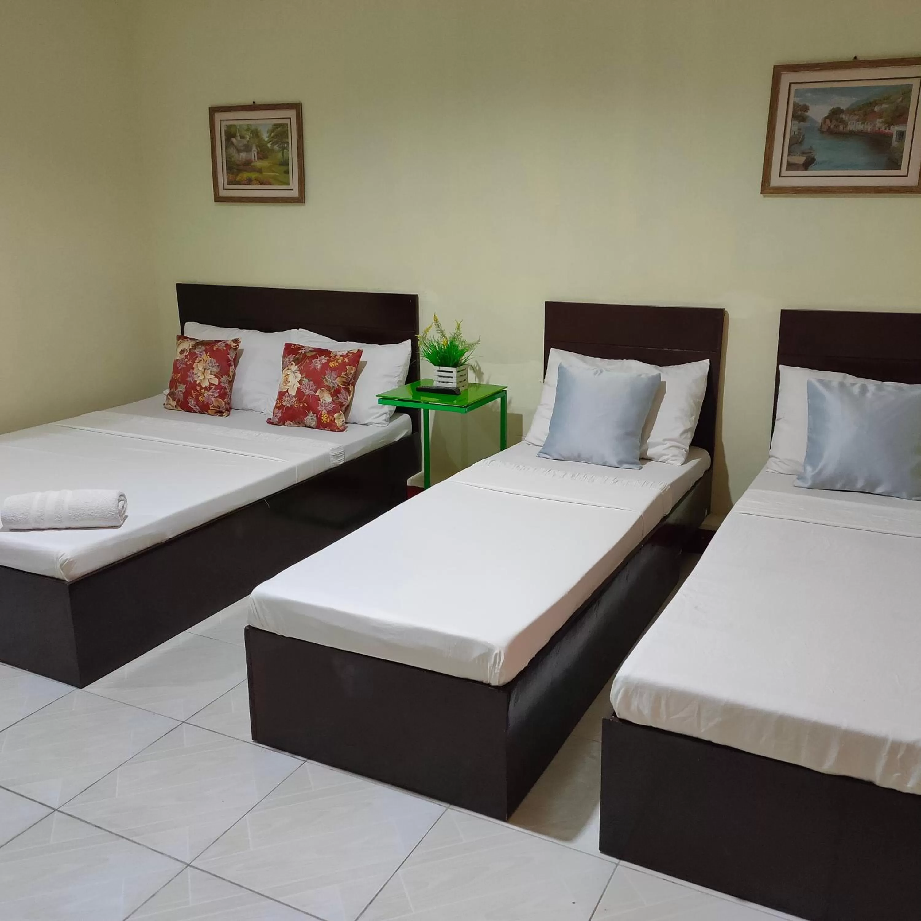 Bed in Fiesta Ballroom Hotel