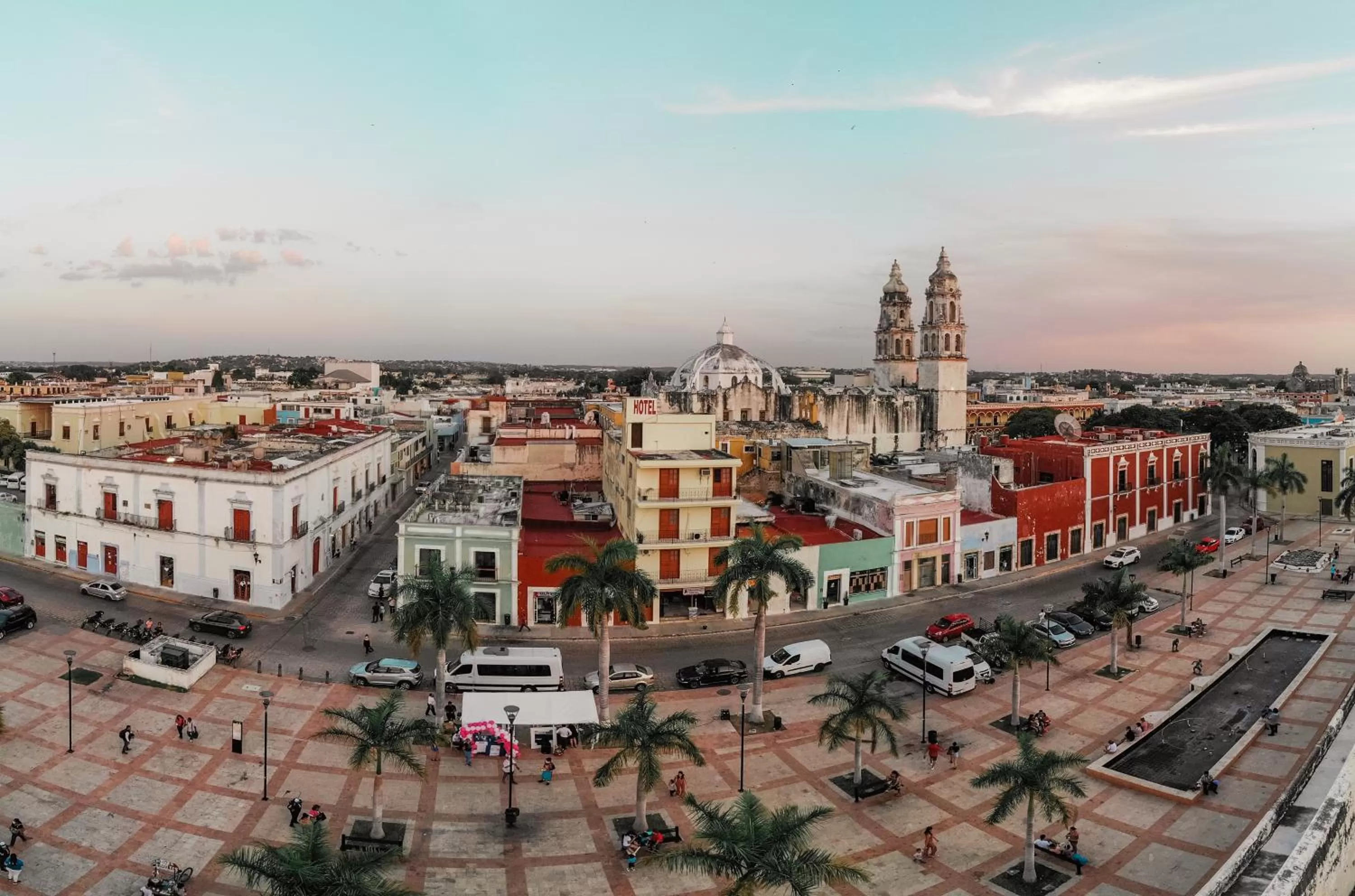 Bird's eye view in Hotel Murallas 231