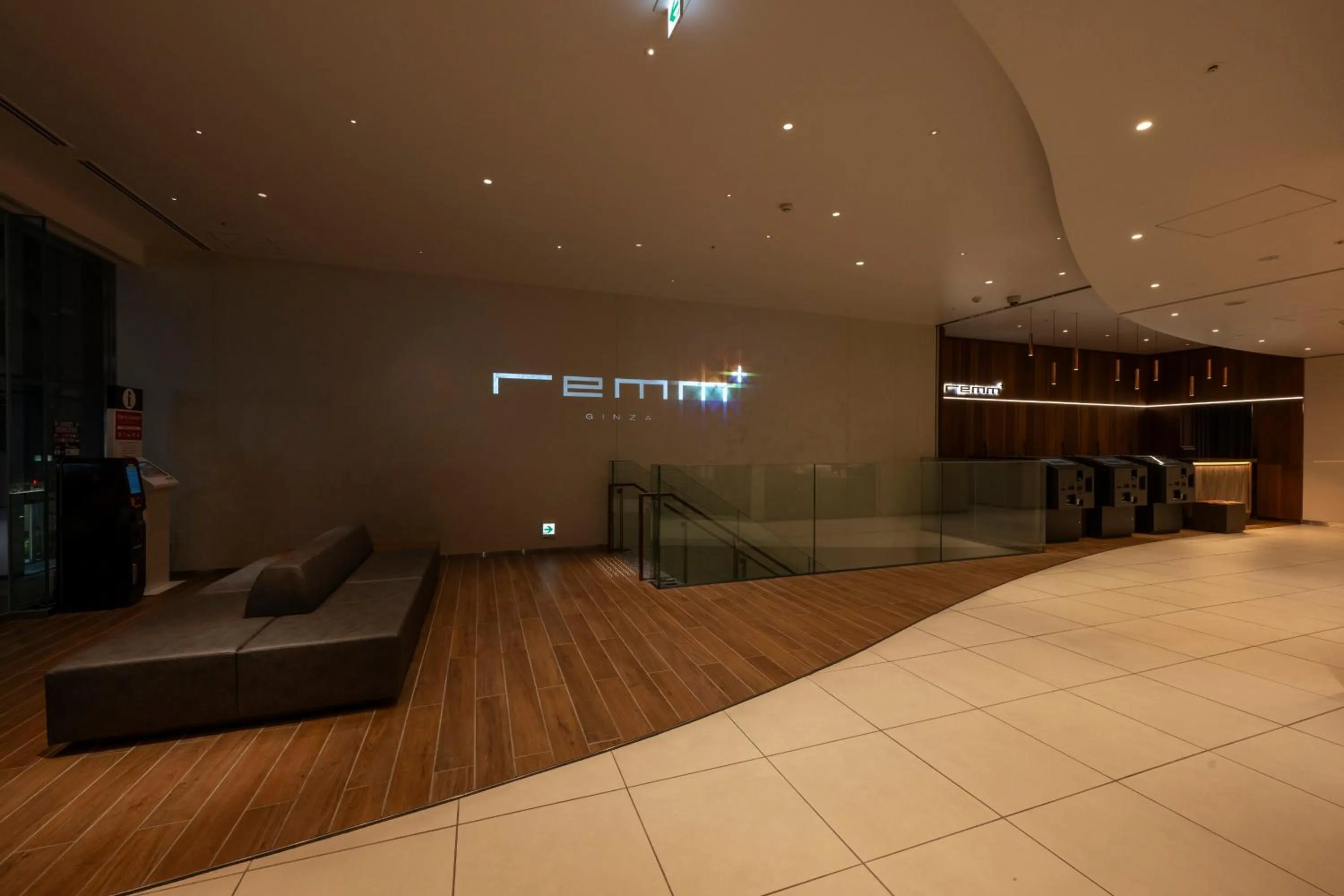 Lobby or reception in remm plus Ginza