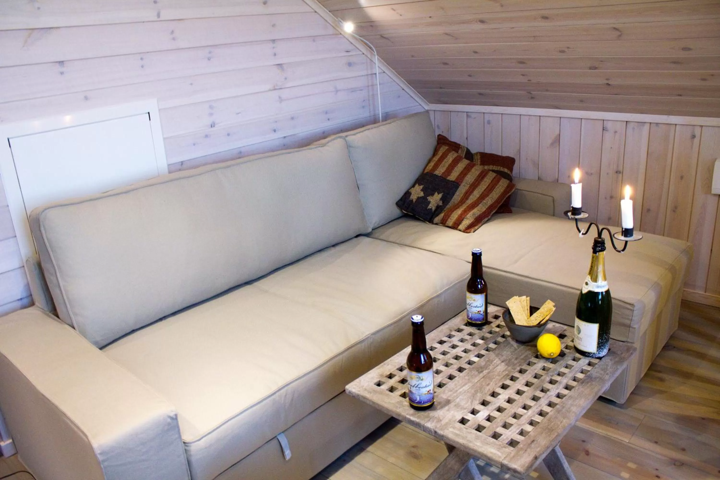 Living room in Everts Sjöbods Bed & Breakfast