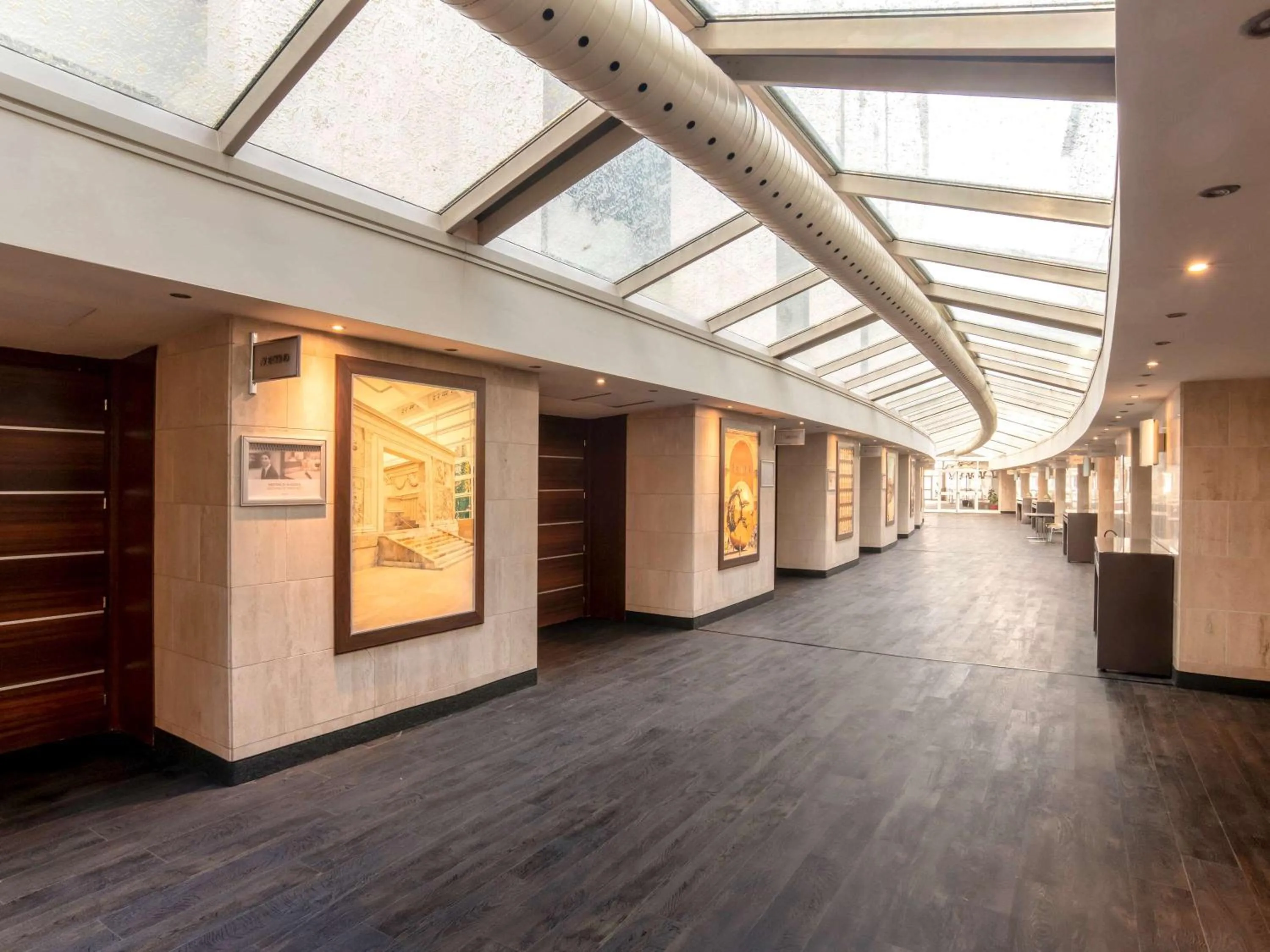 On site in Mercure Roma West