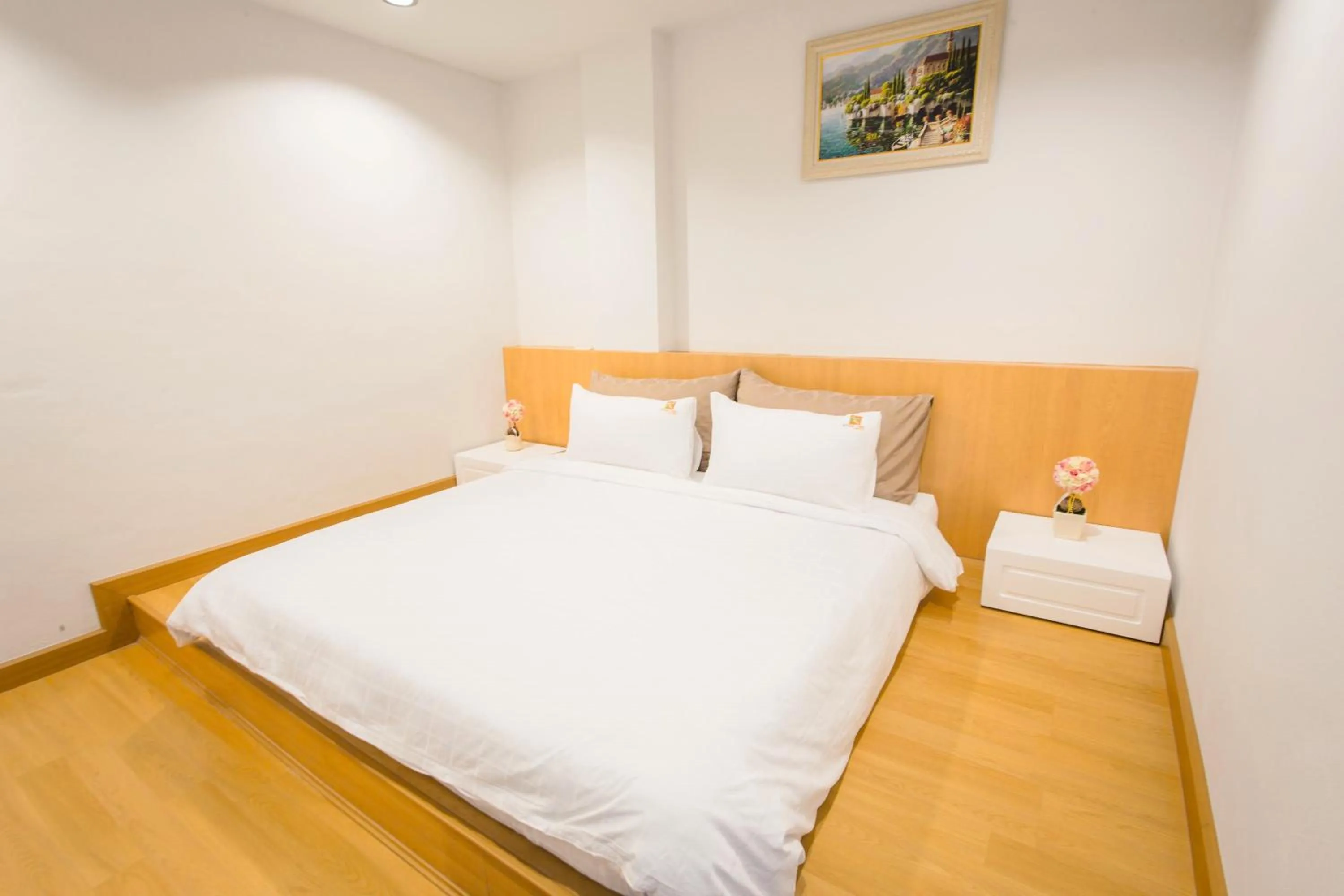 Bed in Klongrien Boutique Hotel