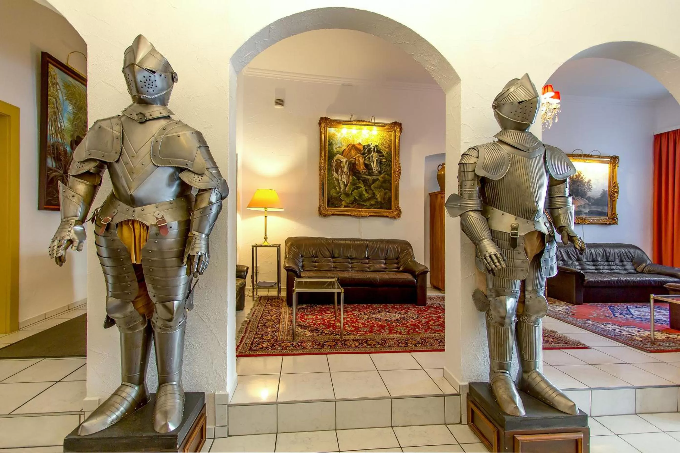 Lobby or reception in Hotel Adler