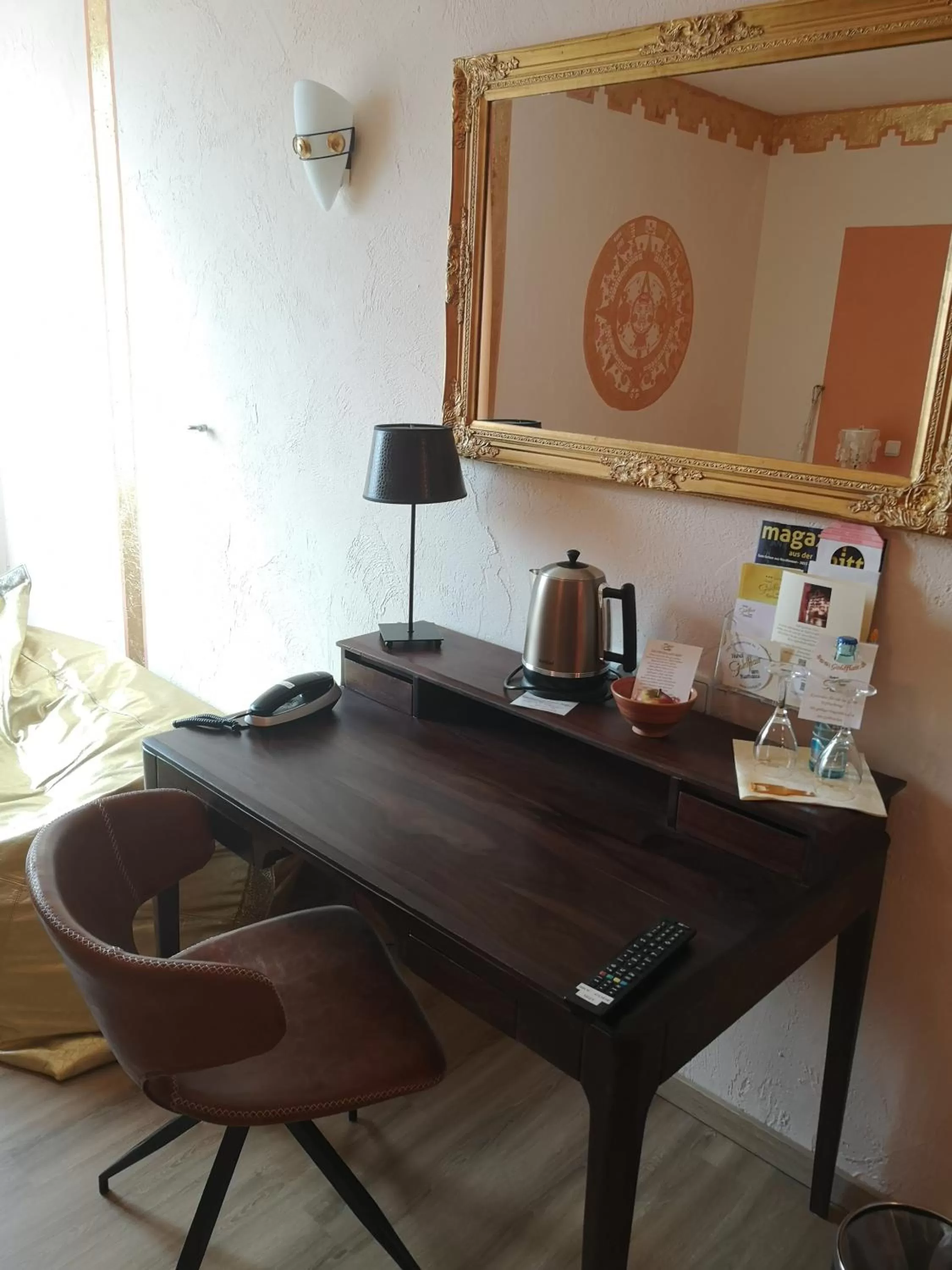 Decorative detail in Hotel Goldflair am Rathaus