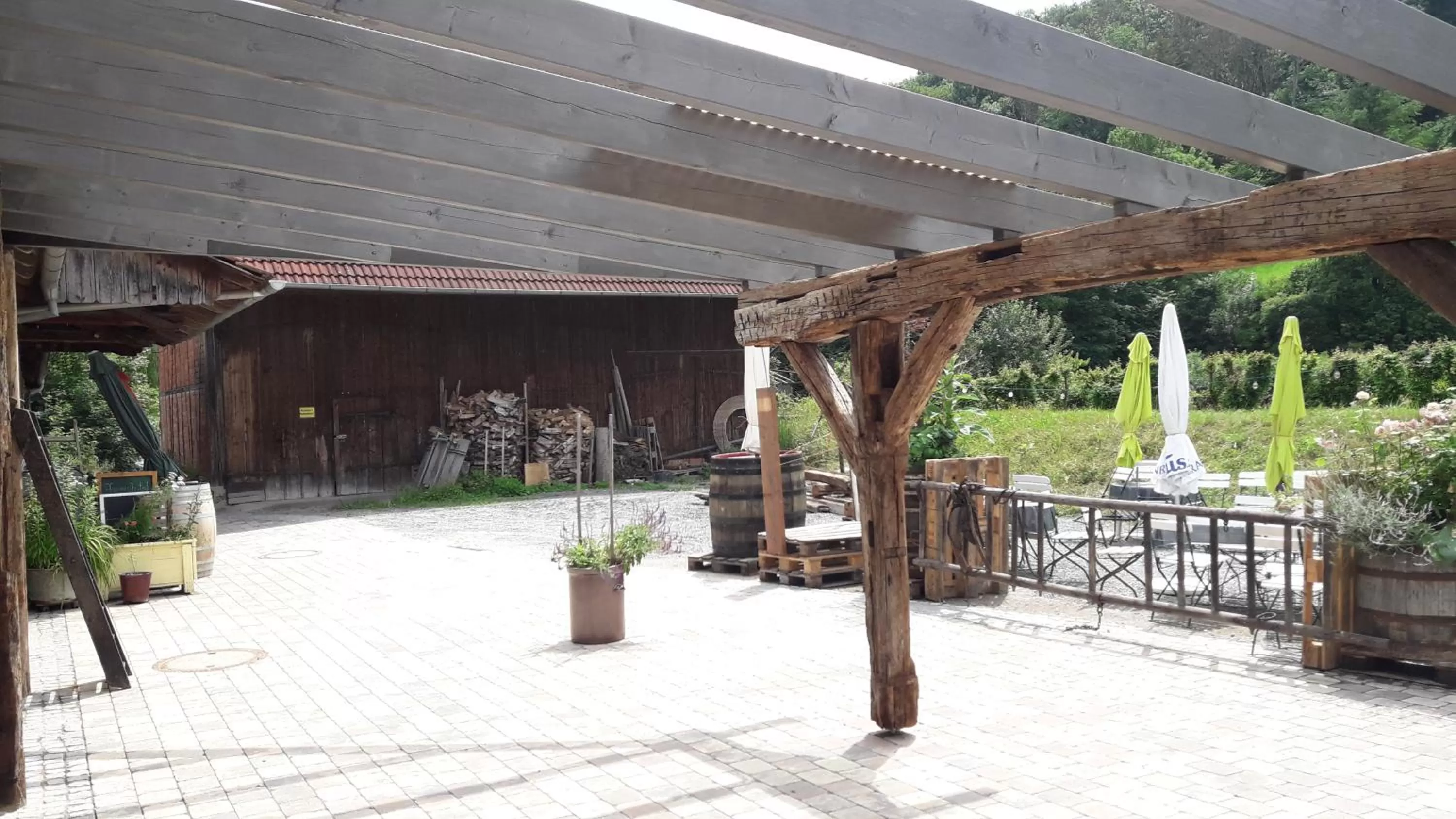 Balcony/Terrace in Kelterhotel Fröscher