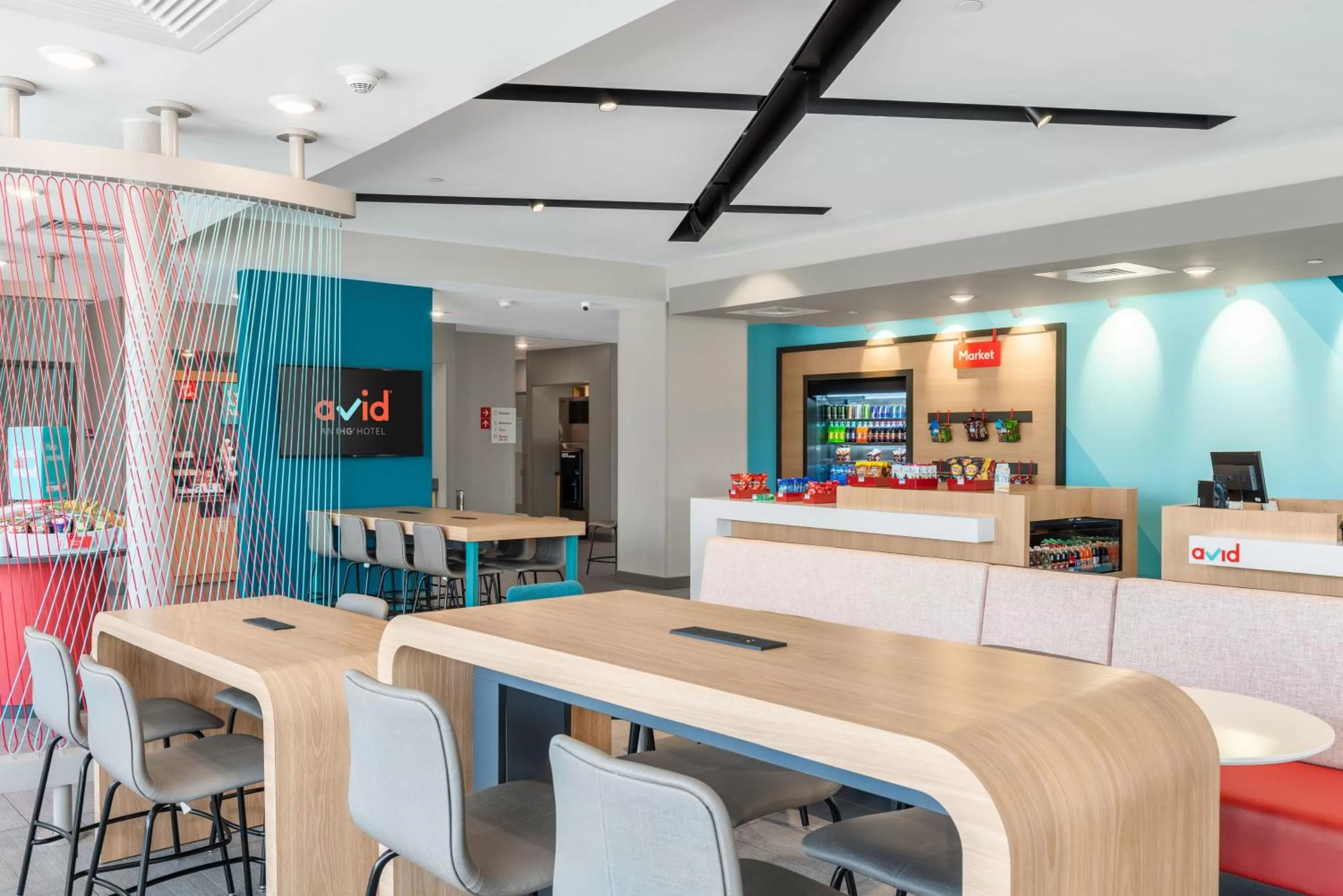 Lobby or reception in avid hotel Nashville - Lebanon an IHG Hotel