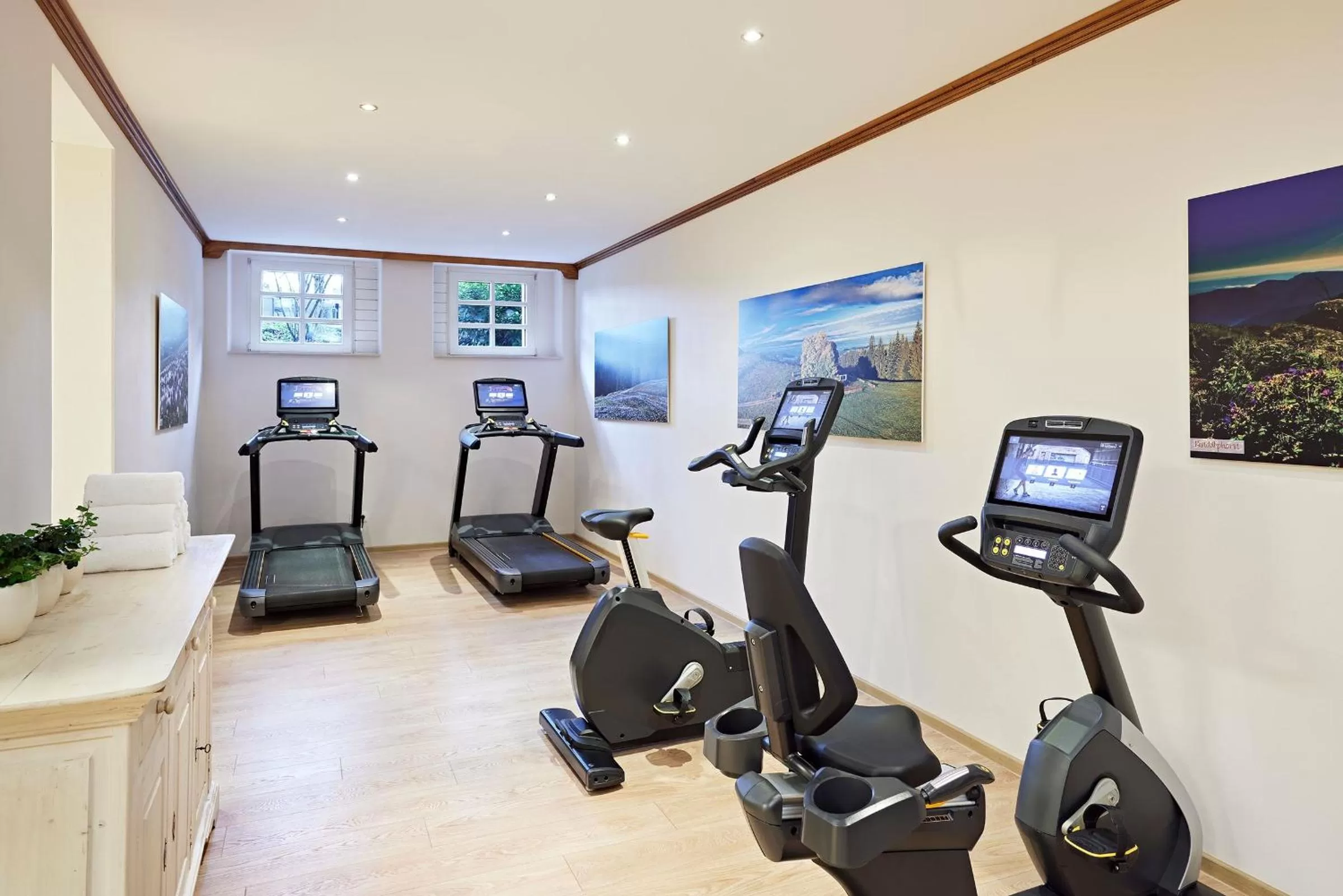 Fitness centre/facilities in Parkhotel Oberstaufen
