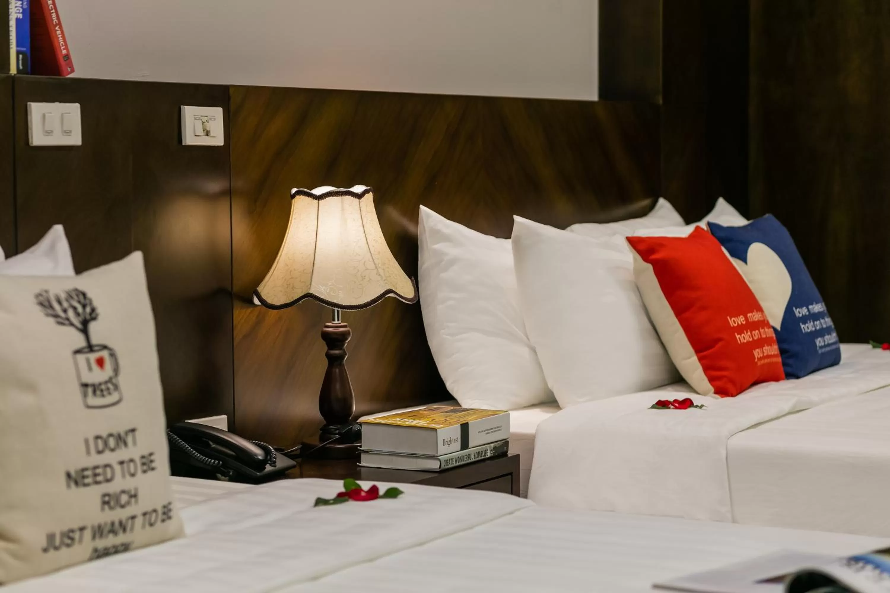 Bed in Hanoi Stella Hotel