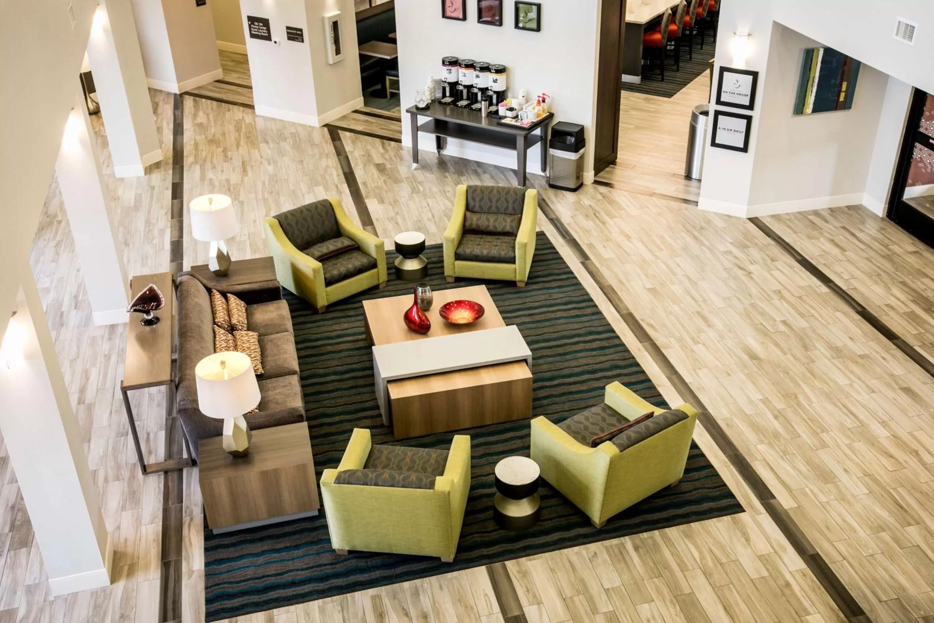 Lobby or reception in Hampton Inn & Suites Tempe/Phoenix Airport, Az