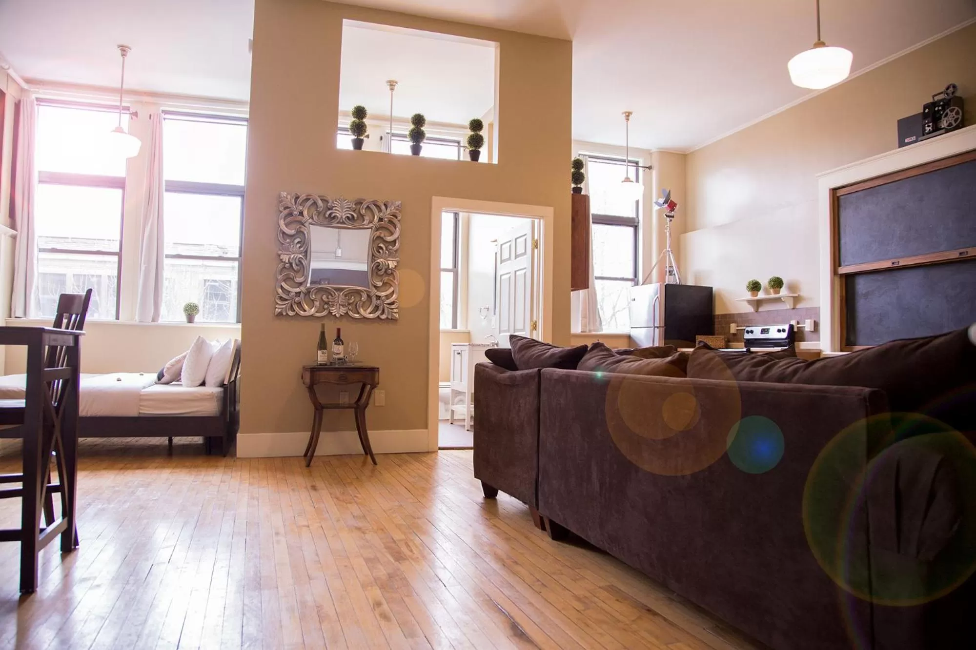 Bed in School 31 Lofts