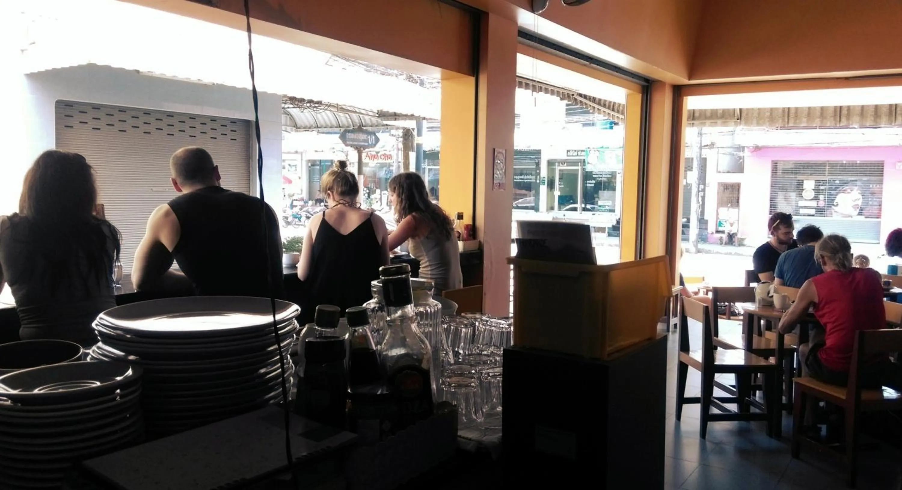 Lounge or bar in Salsa Hostel