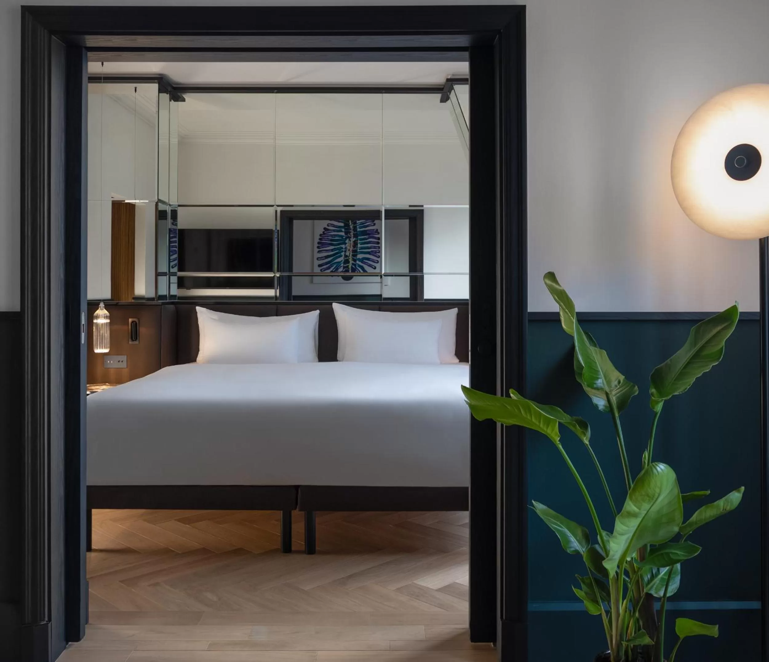 Bedroom, Bed in Almanac X Alcron Prague