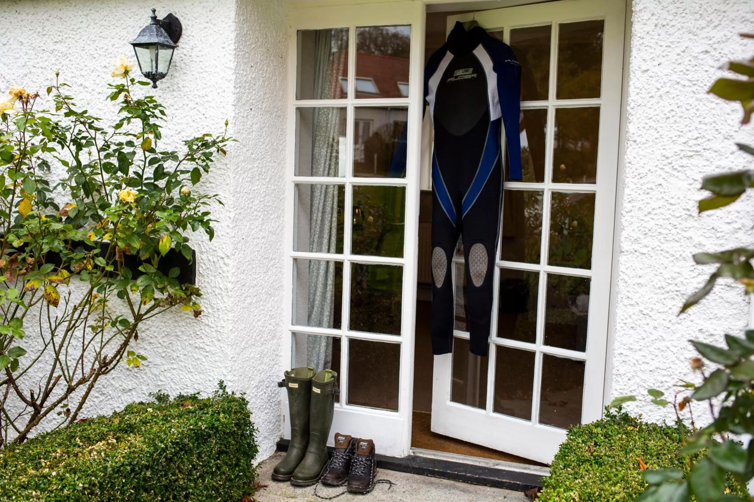 Patio in The Penrallt Country House Hotel
