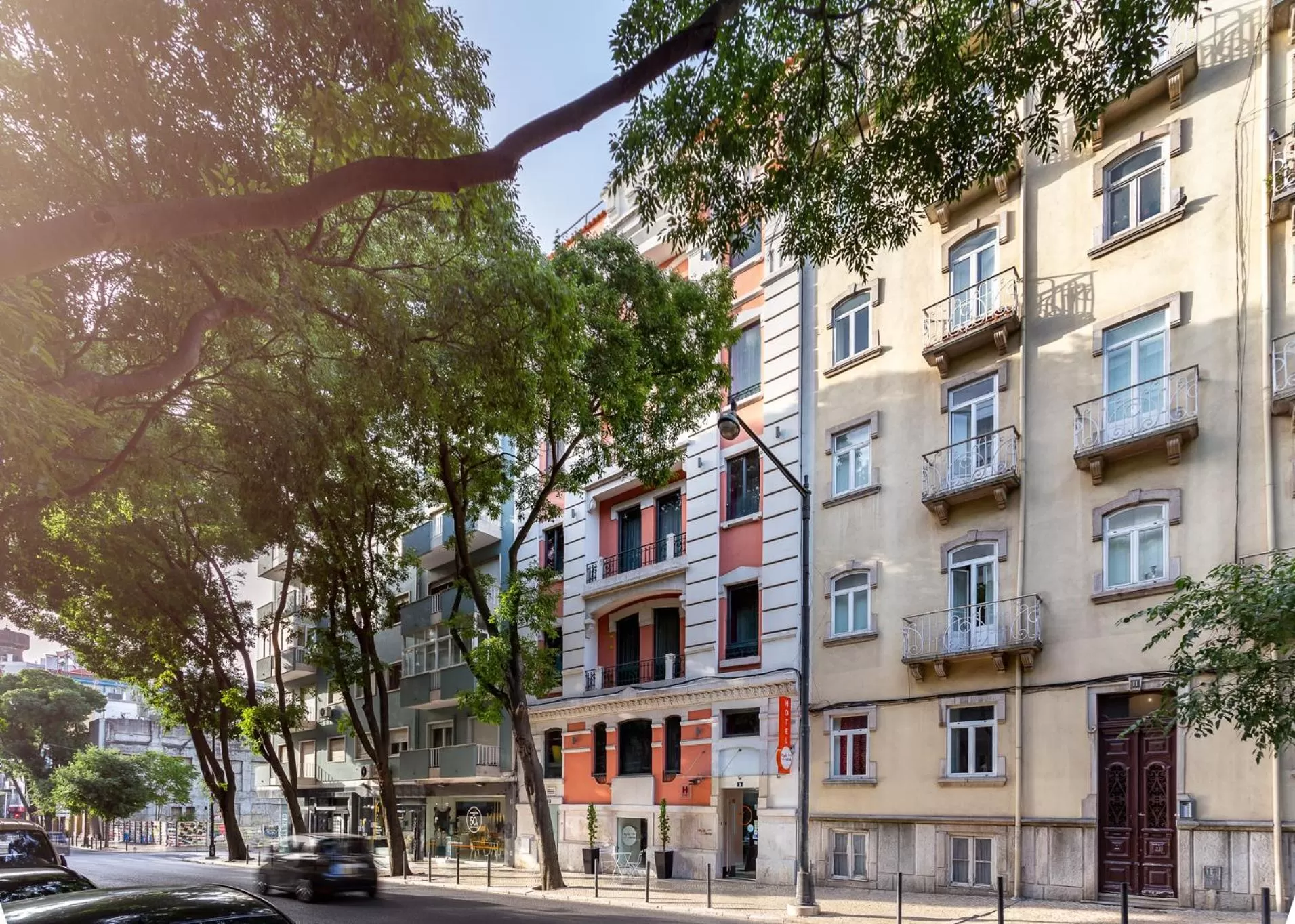 Property building in Hotel Luena