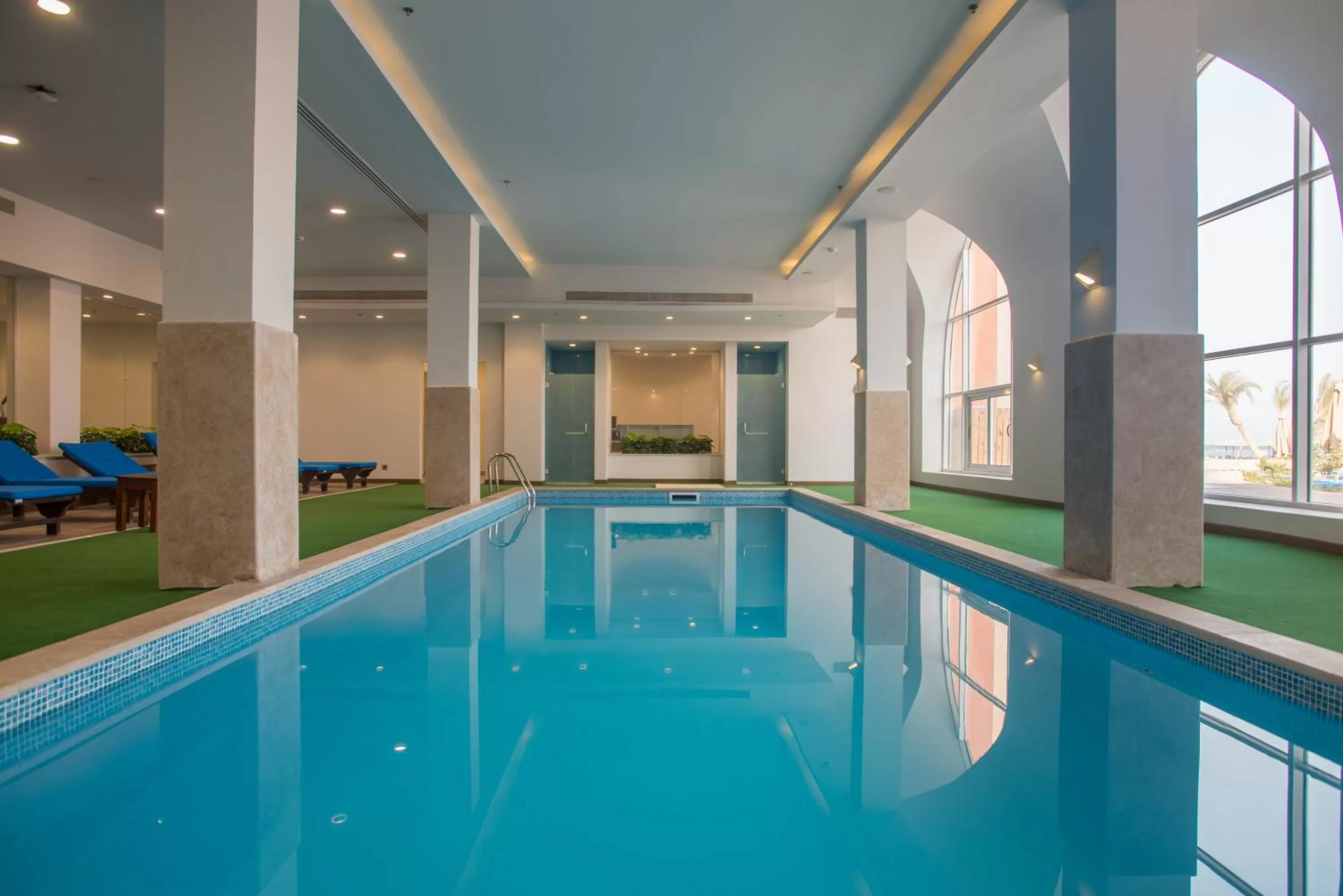 Pool view in Novotel Marsa Alam Beach Resort