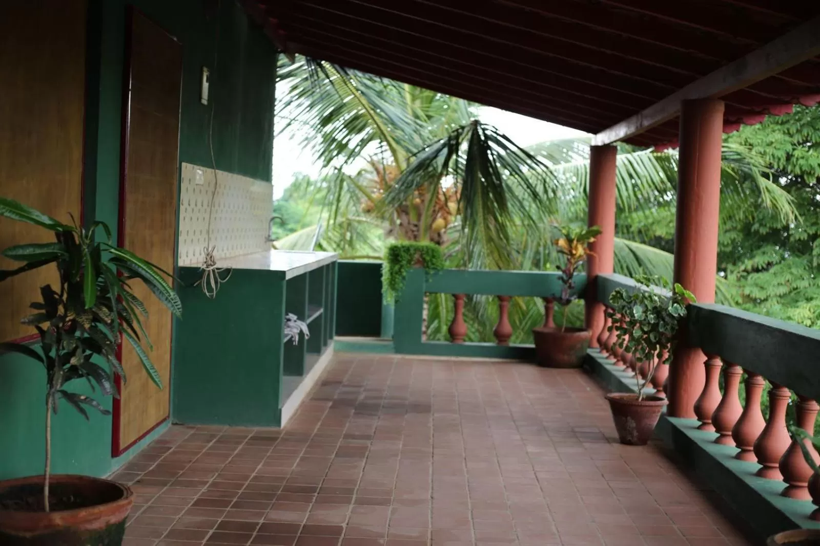 Balcony/Terrace in Green's Guest House