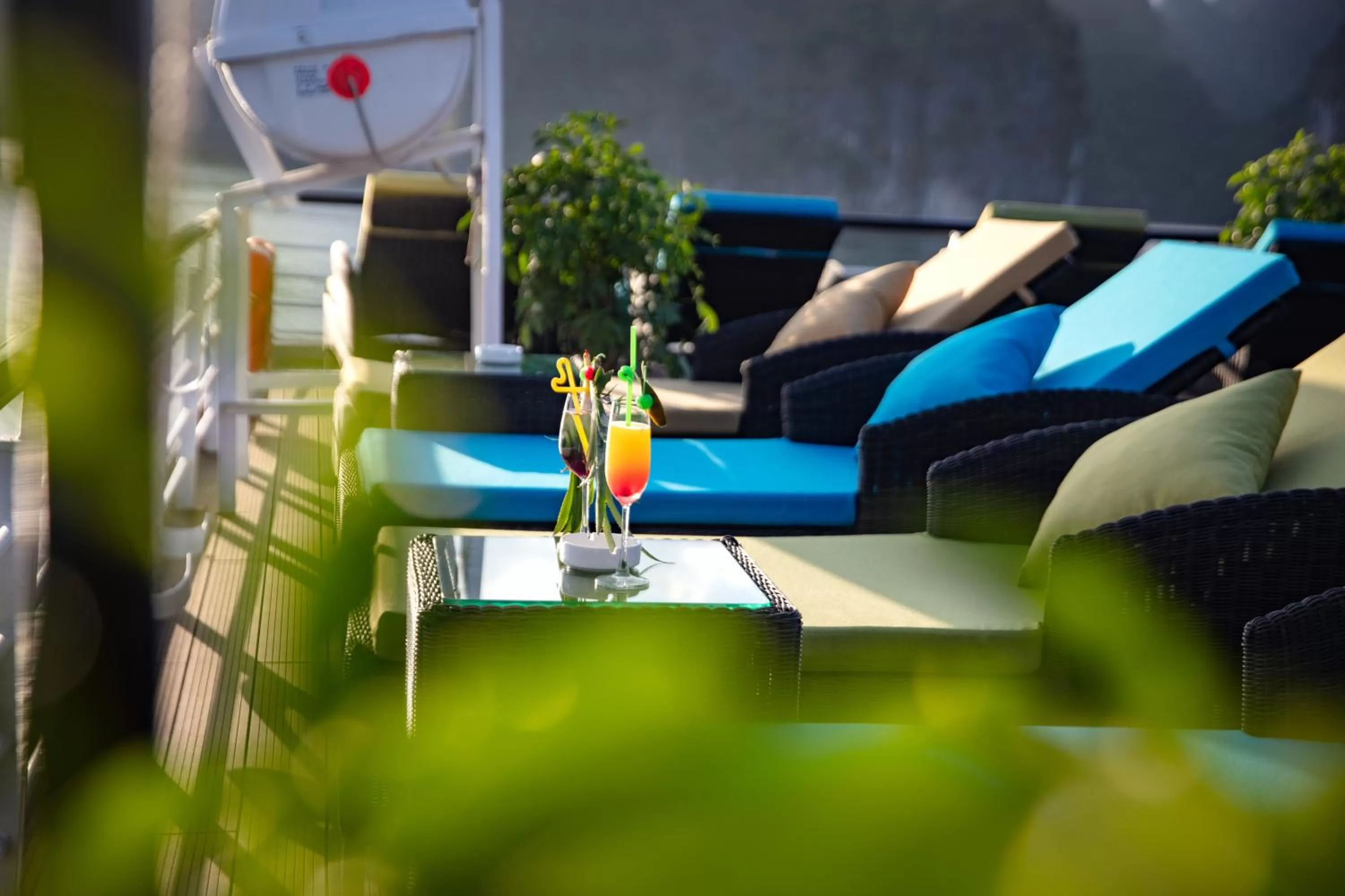 Decorative detail in Hanoi Center Silk Hotel & Travel