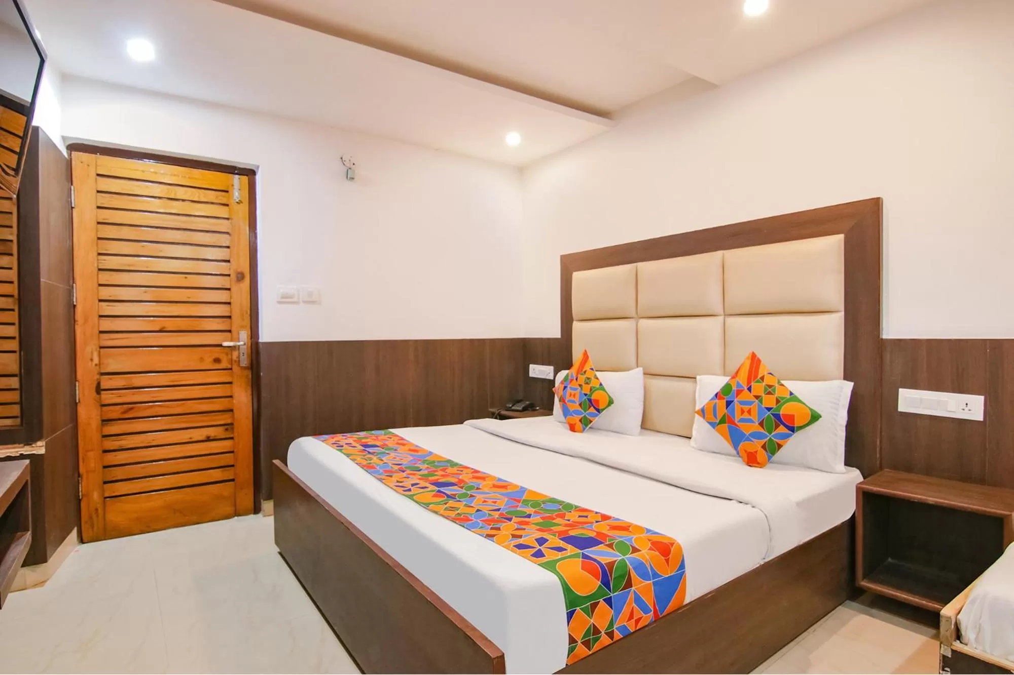 Photo of the whole room, Bed in FabHotel Rosewood Inn I