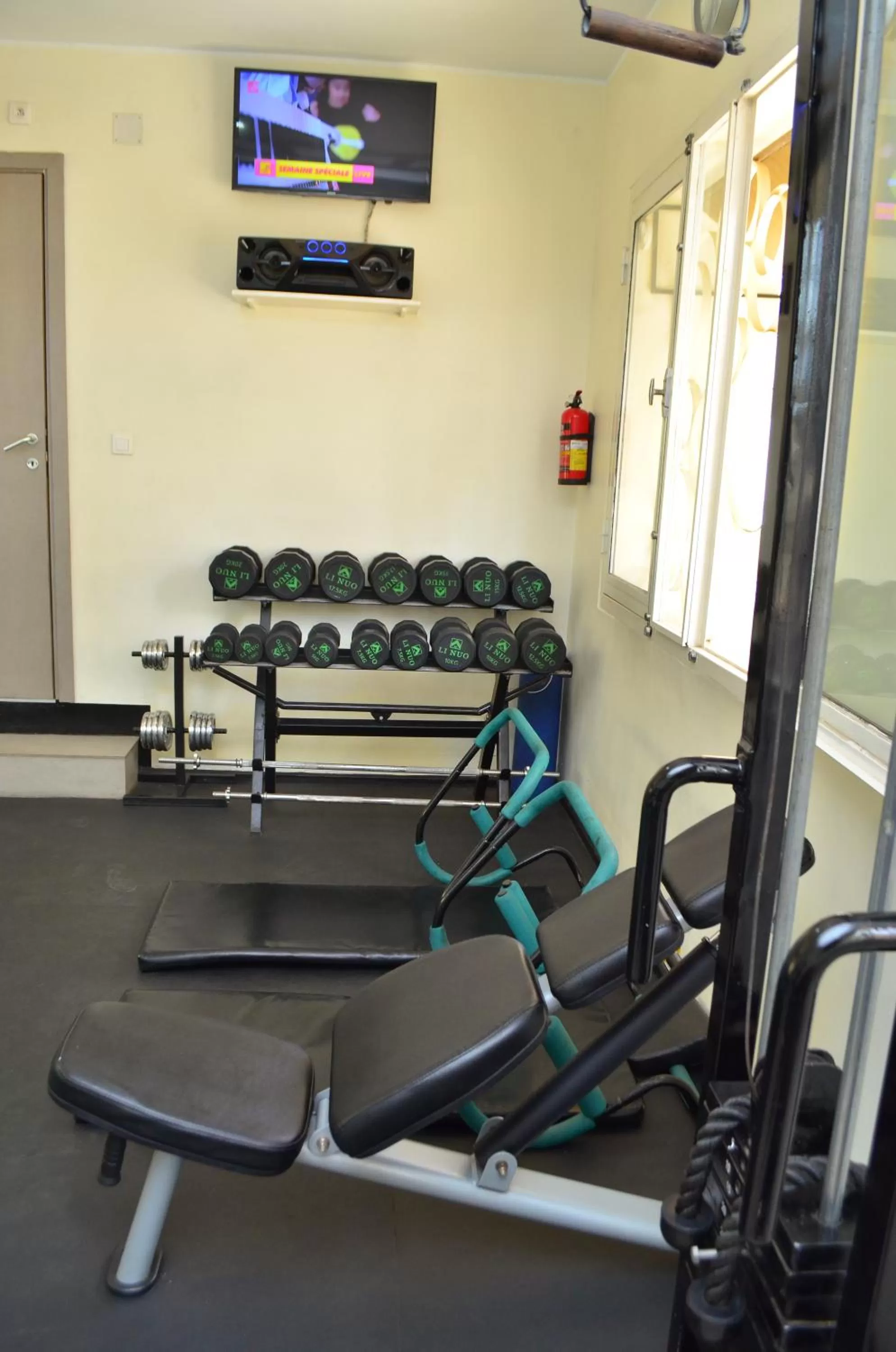 Fitness centre/facilities in Hotel La Villette