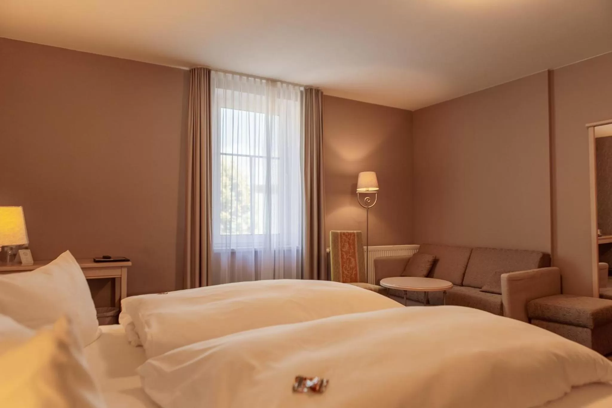 Bed in Hotel Ettrich & Elbresort Rathen