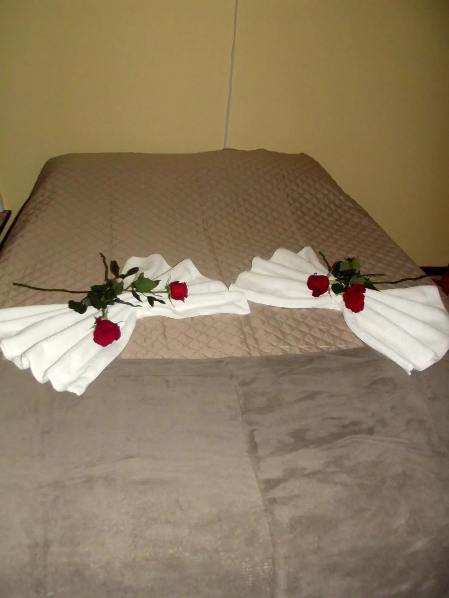 Bed in Dom Pedrito Apart Hotel